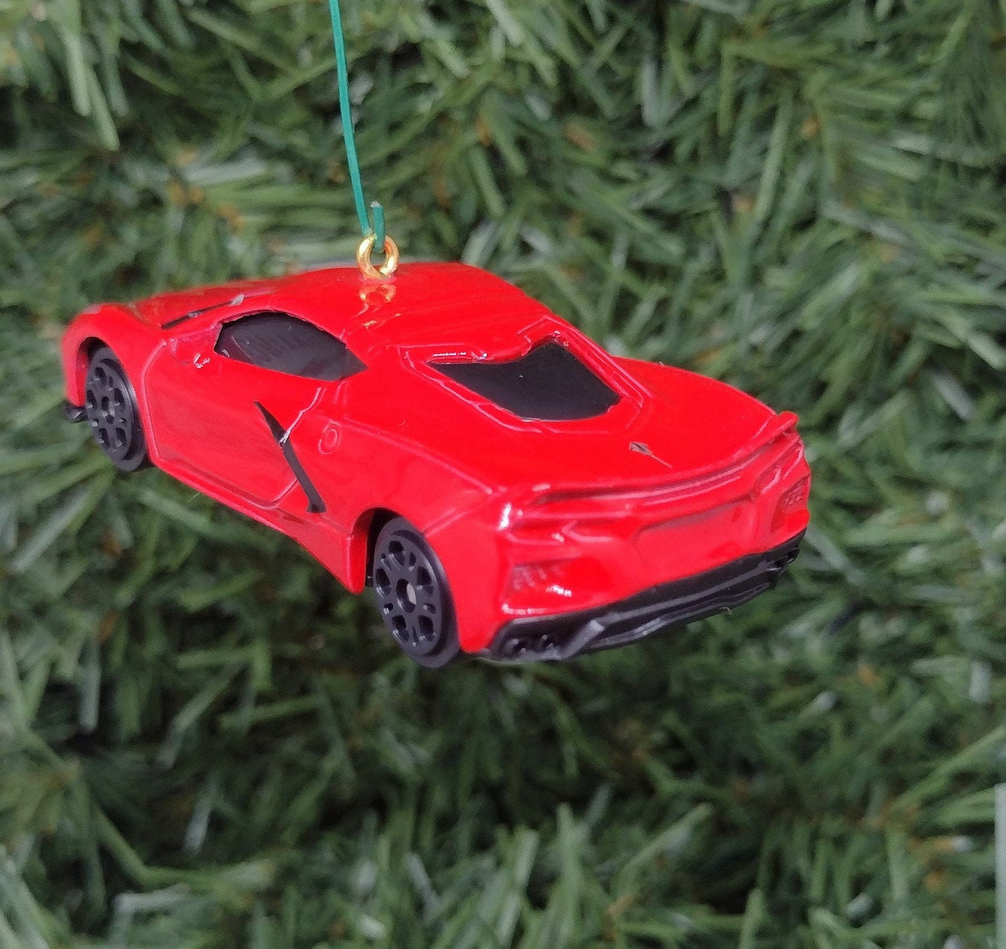 Chevy Corvette Ornament 2020 Stingray Christmas tree decoration for car enthusiast man cave tree Chevrolet