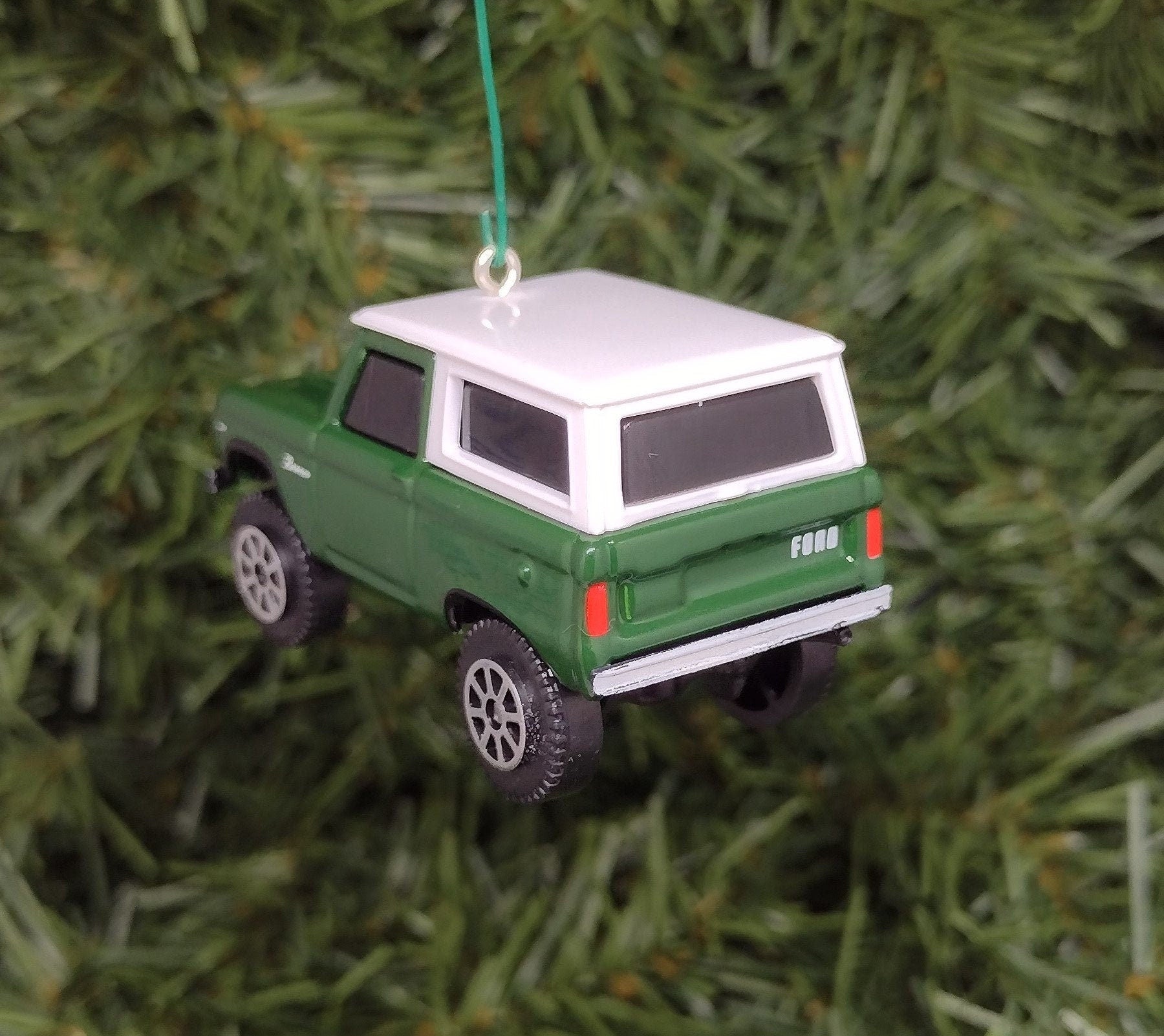 1966 Ford Bronco Christmas ornament fun gift idea for car enthusiast /man cave unique xmas tree