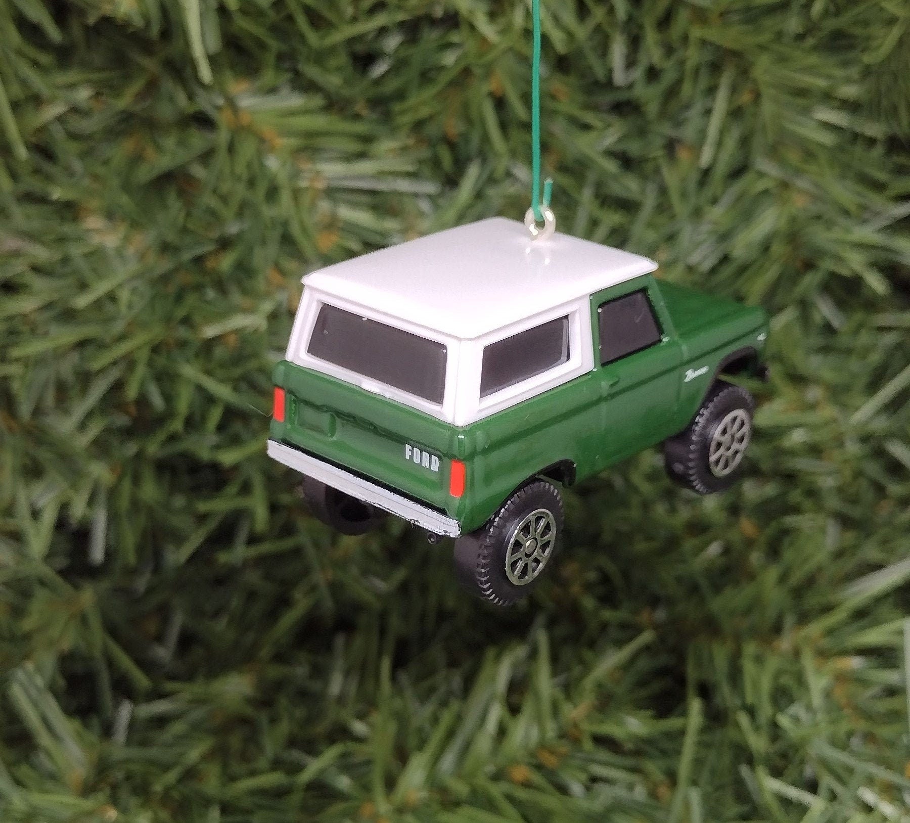 1966 Ford Bronco Christmas ornament fun gift idea for car enthusiast /man cave unique xmas tree