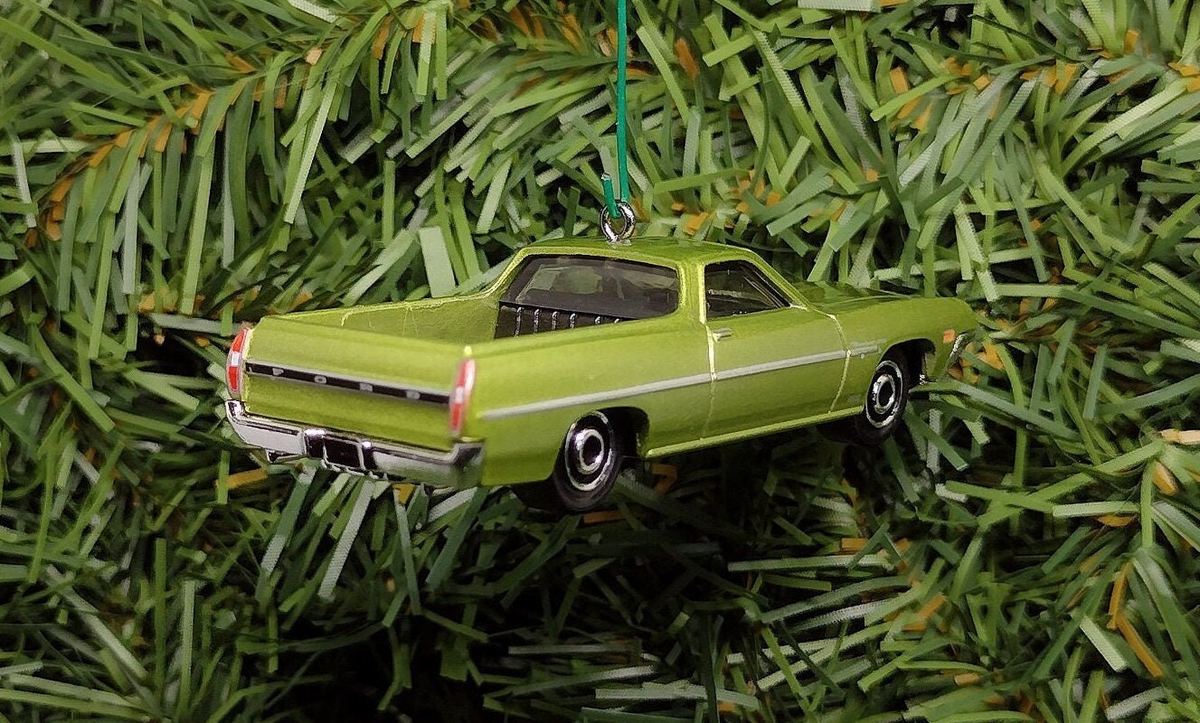 Ford Ranchero Ornament Christmas Gift 1970 Unique Car Xmas Tree Decoration