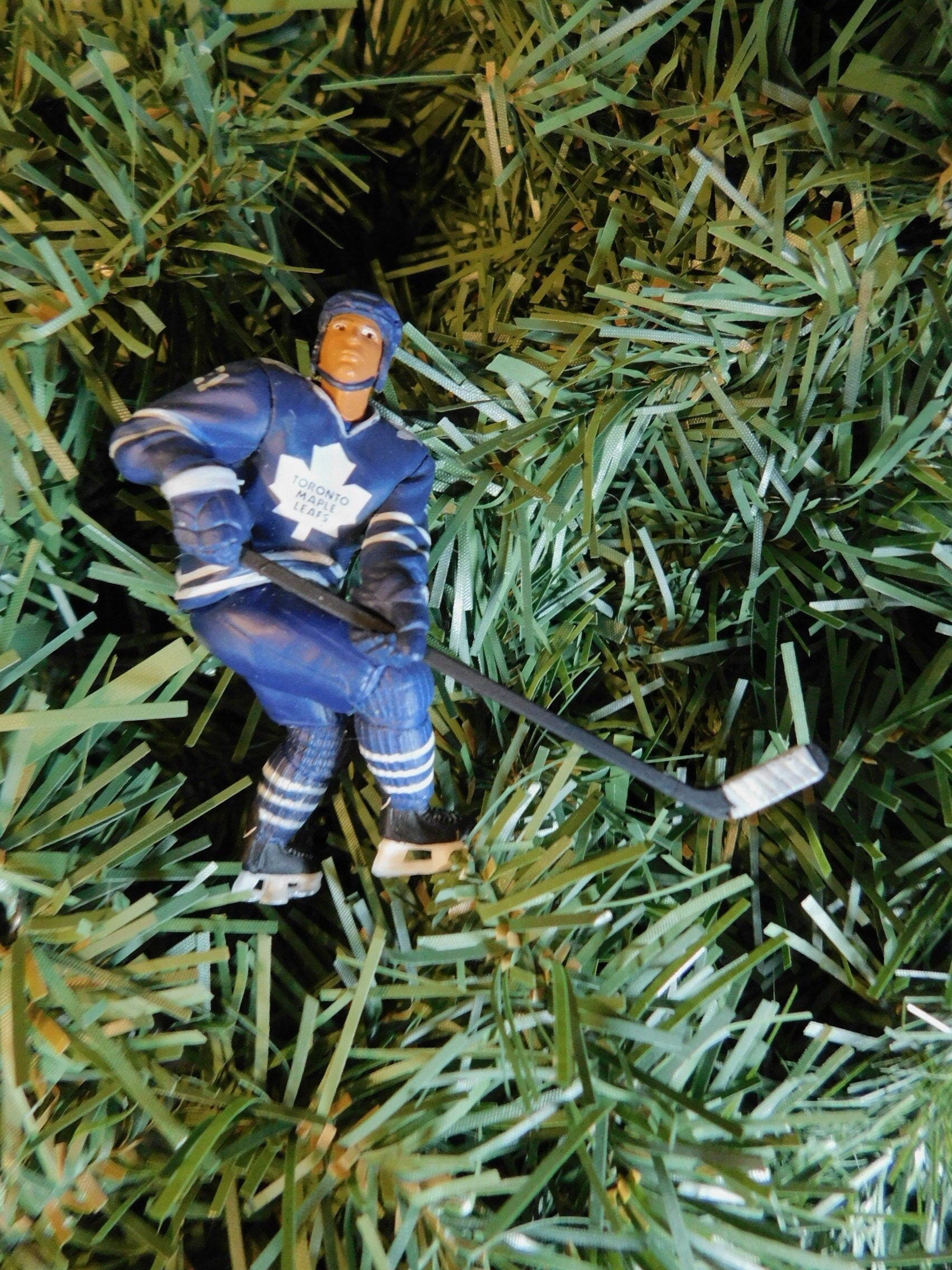 TORONTO MAPLE LEAFS Christmas tree ornaments Felix Potvin/Doug Gilmour/Mats Sundin/James Van Riemsdyk xmas nhl hockey figure