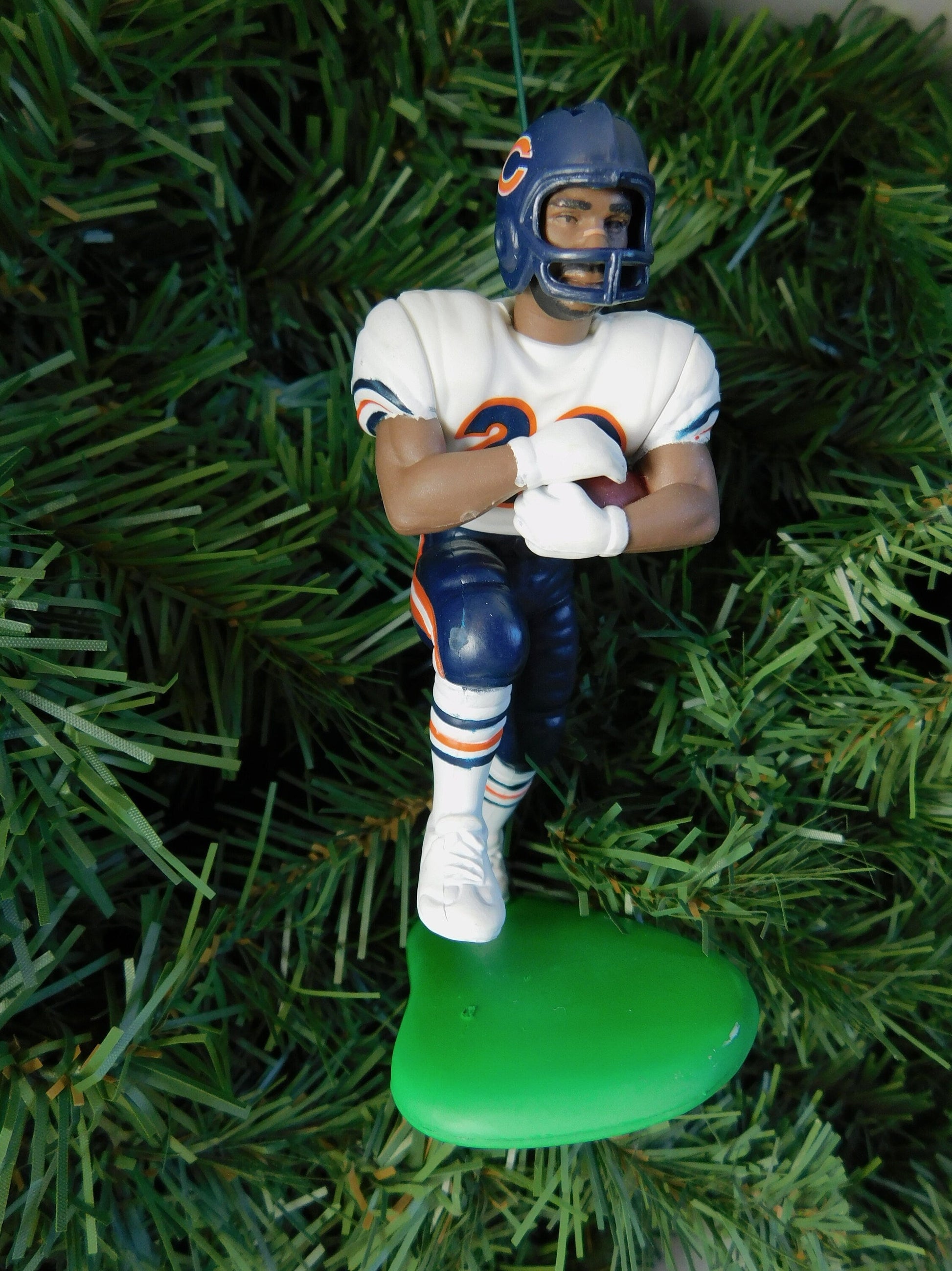 CHICAGO BEARS Christmas ornaments Mike Tomczak/Rashaan Salaam/Neal Anderson/Chris Zorich xmas tree nfl football unique gift idea