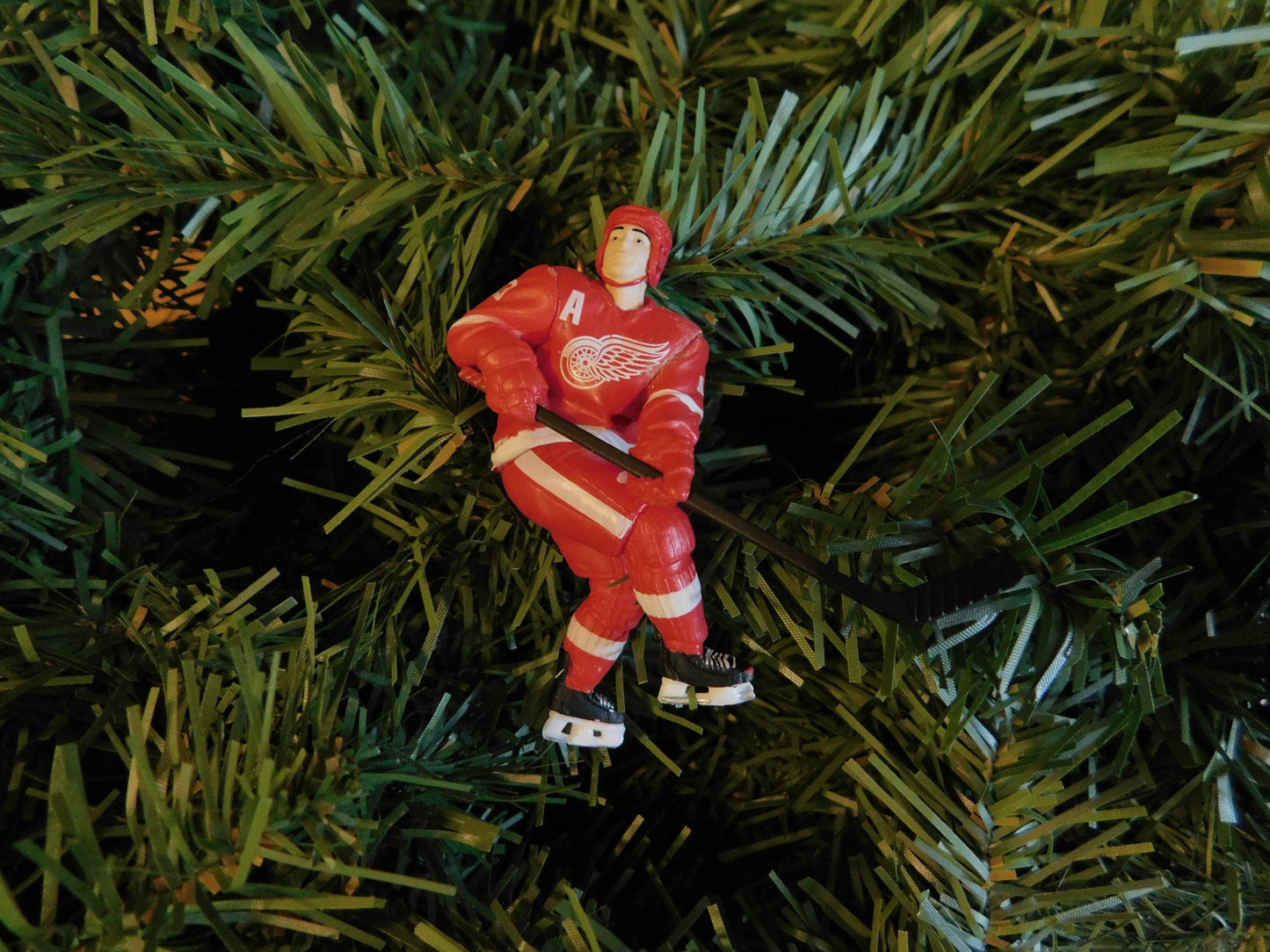 DETROIT RED WINGS Christmas tree ornaments Sergei Fedorov/Mike Vernon/Paul Coffey/Chris Osgood/Shanahan/Pavel Datsyuk xmas nhl hockey figure