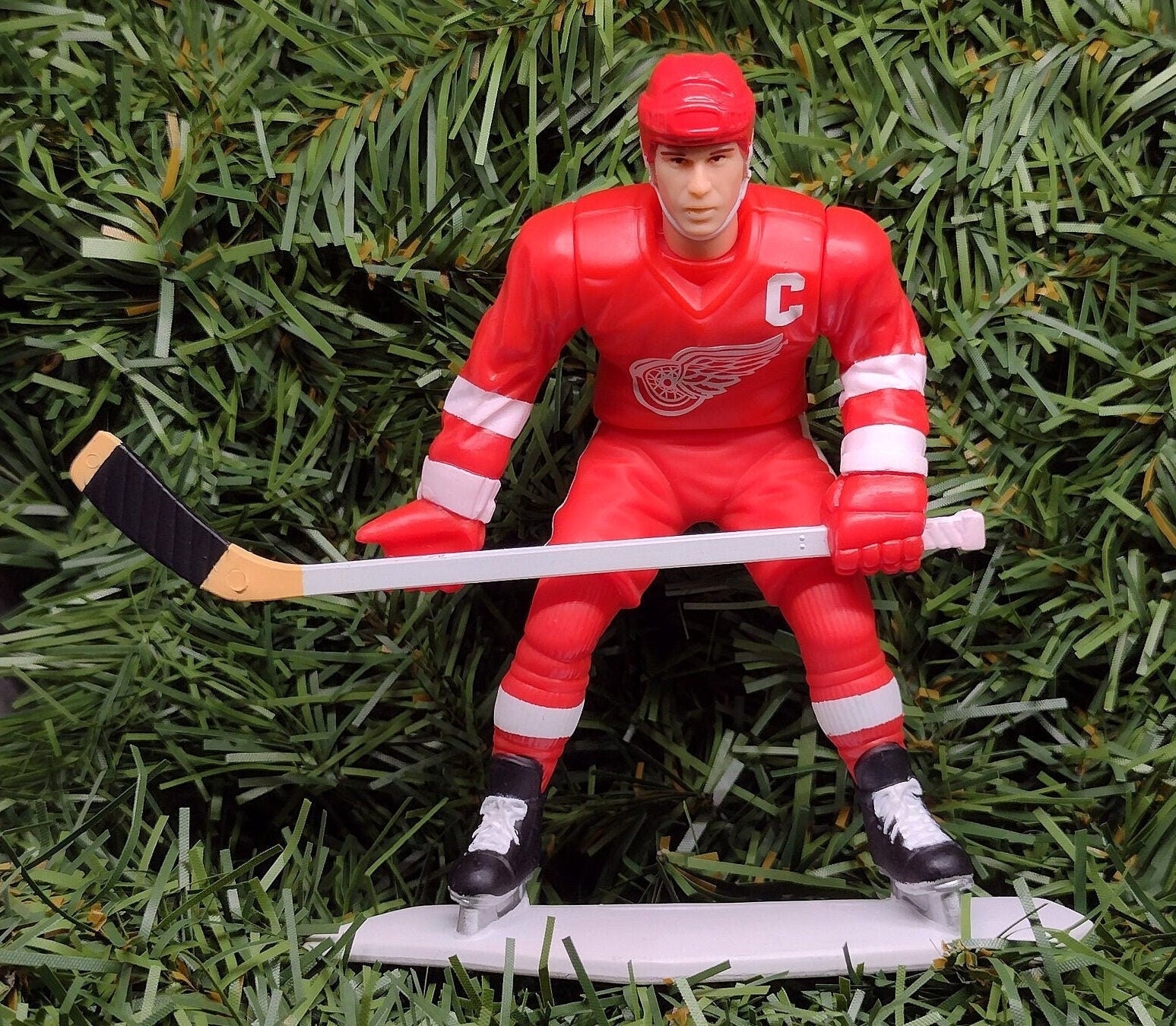 DETROIT RED WINGS Christmas tree ornaments Sergei Fedorov/Mike Vernon/Paul Coffey/Chris Osgood/Shanahan/Pavel Datsyuk xmas nhl hockey figure