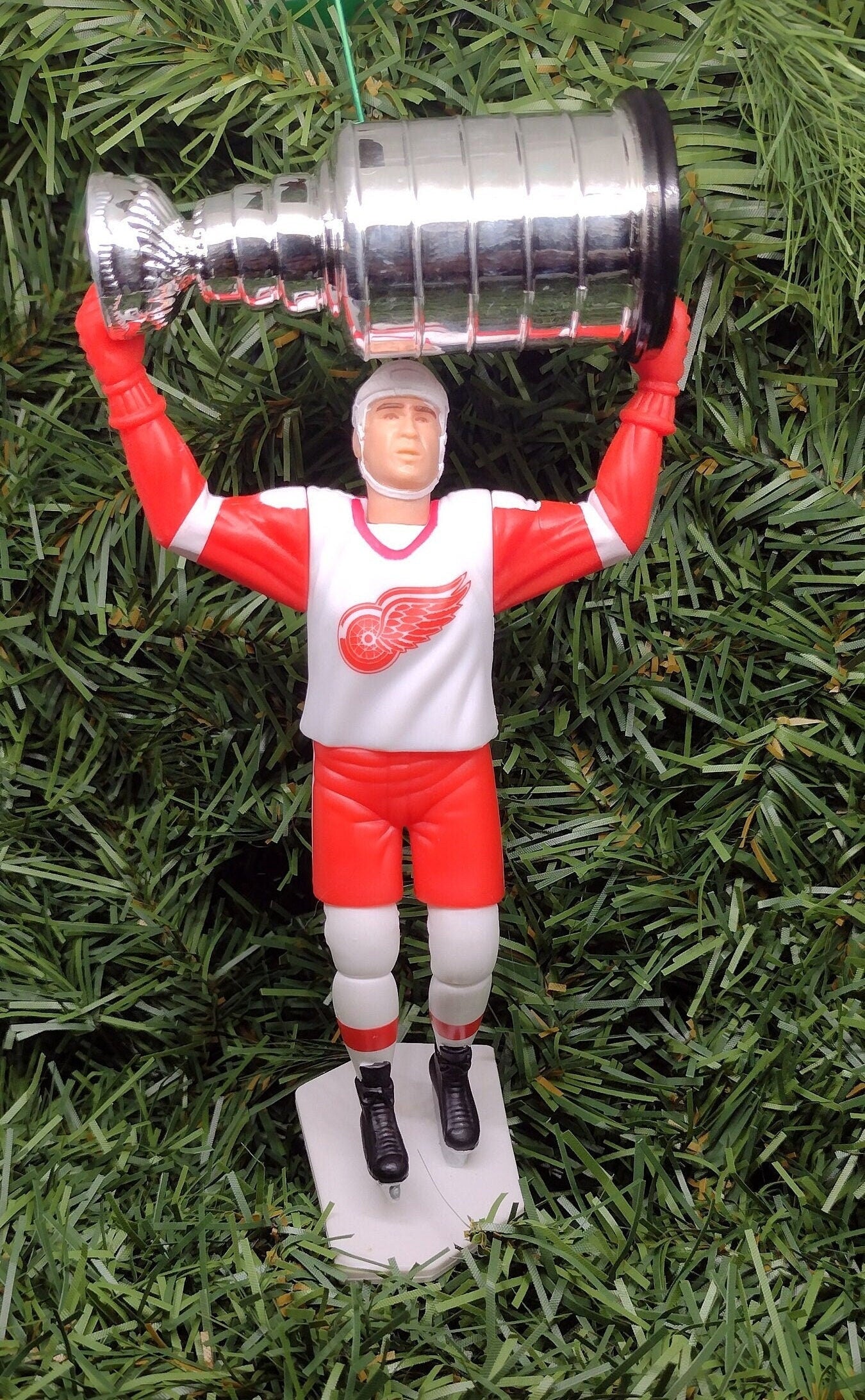 DETROIT RED WINGS Christmas tree ornaments Sergei Fedorov/Mike Vernon/Paul Coffey/Chris Osgood/Shanahan/Pavel Datsyuk xmas nhl hockey figure