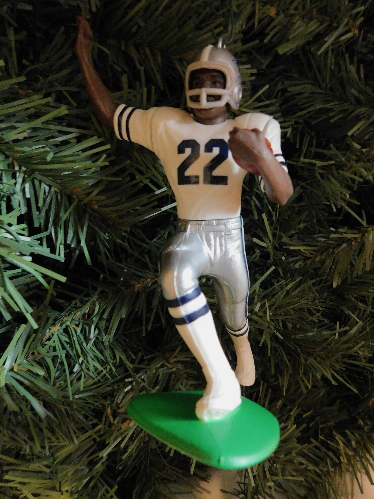 Emmitt Smith DALLAS COWBOYS Christmas tree ornament xmas NFL football figure unique gift idea