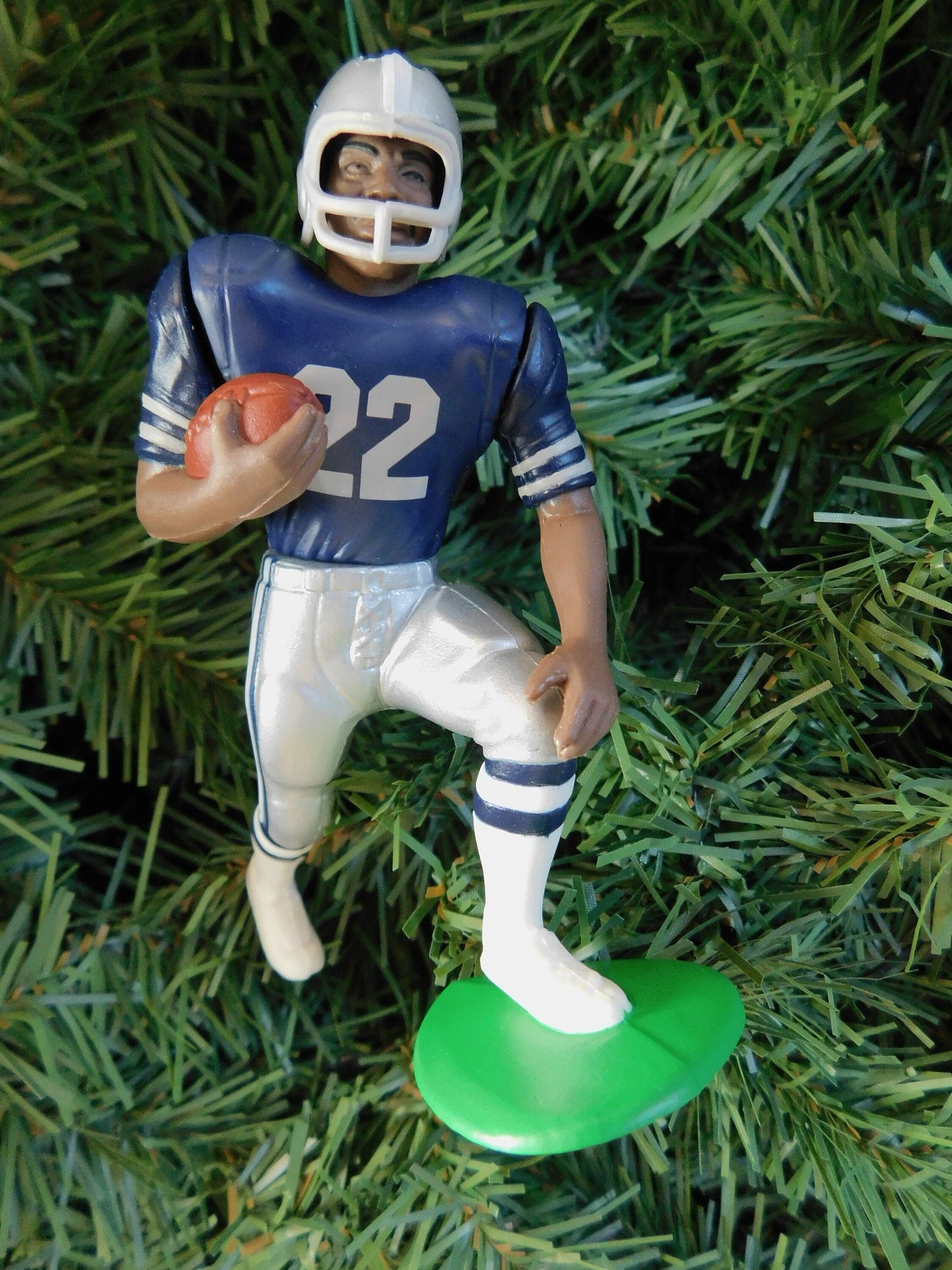 Emmitt Smith DALLAS COWBOYS Christmas tree ornament xmas NFL football figure unique gift idea