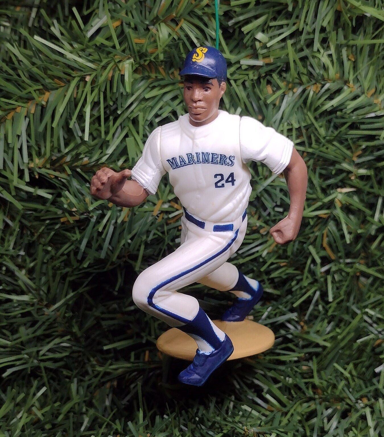 Ken Griffey Jr SEATTLE MARINERS Christmas tree ornament MLB baseball xmas figure