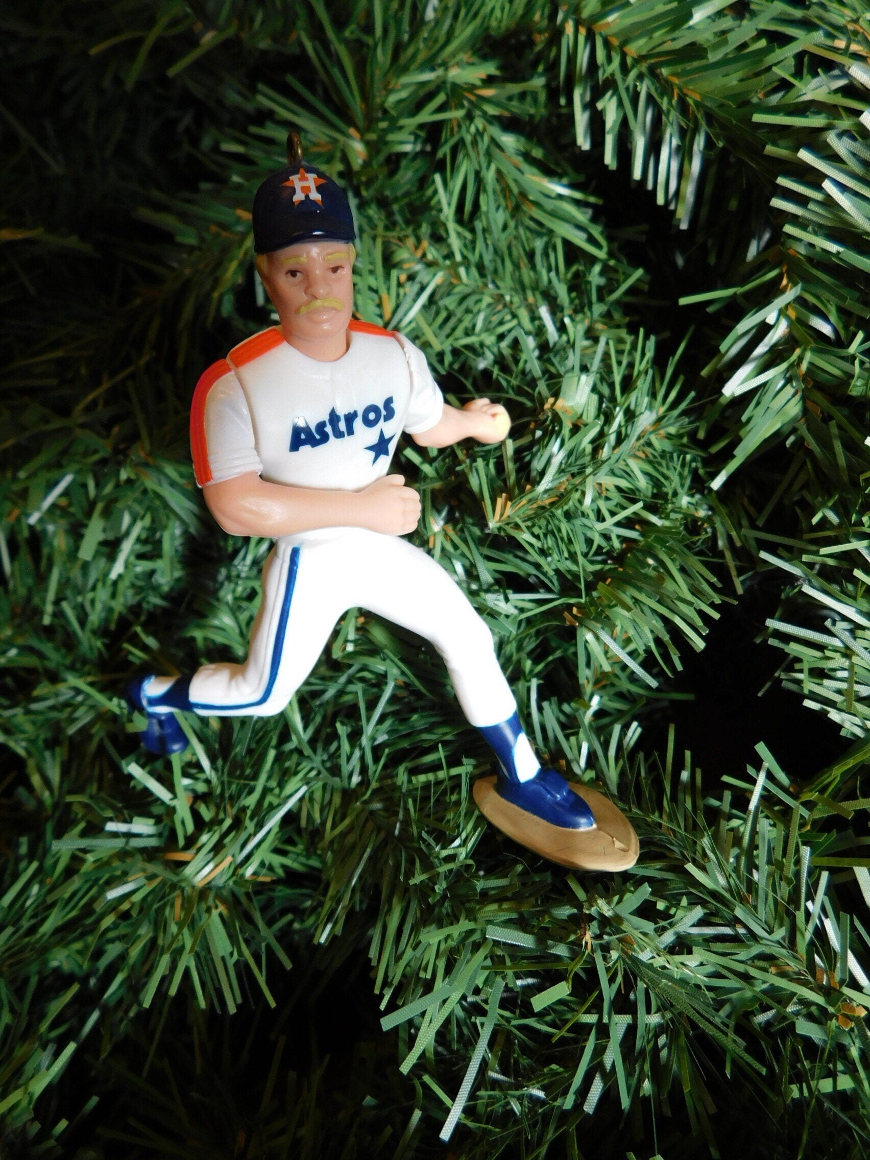 HOUSTON ASTROS Christmas tree ornaments Jeff Bagwell/Craig Biggio/Glenn Davis/Mike Scott mlb baseball xmas figure unique gift idea