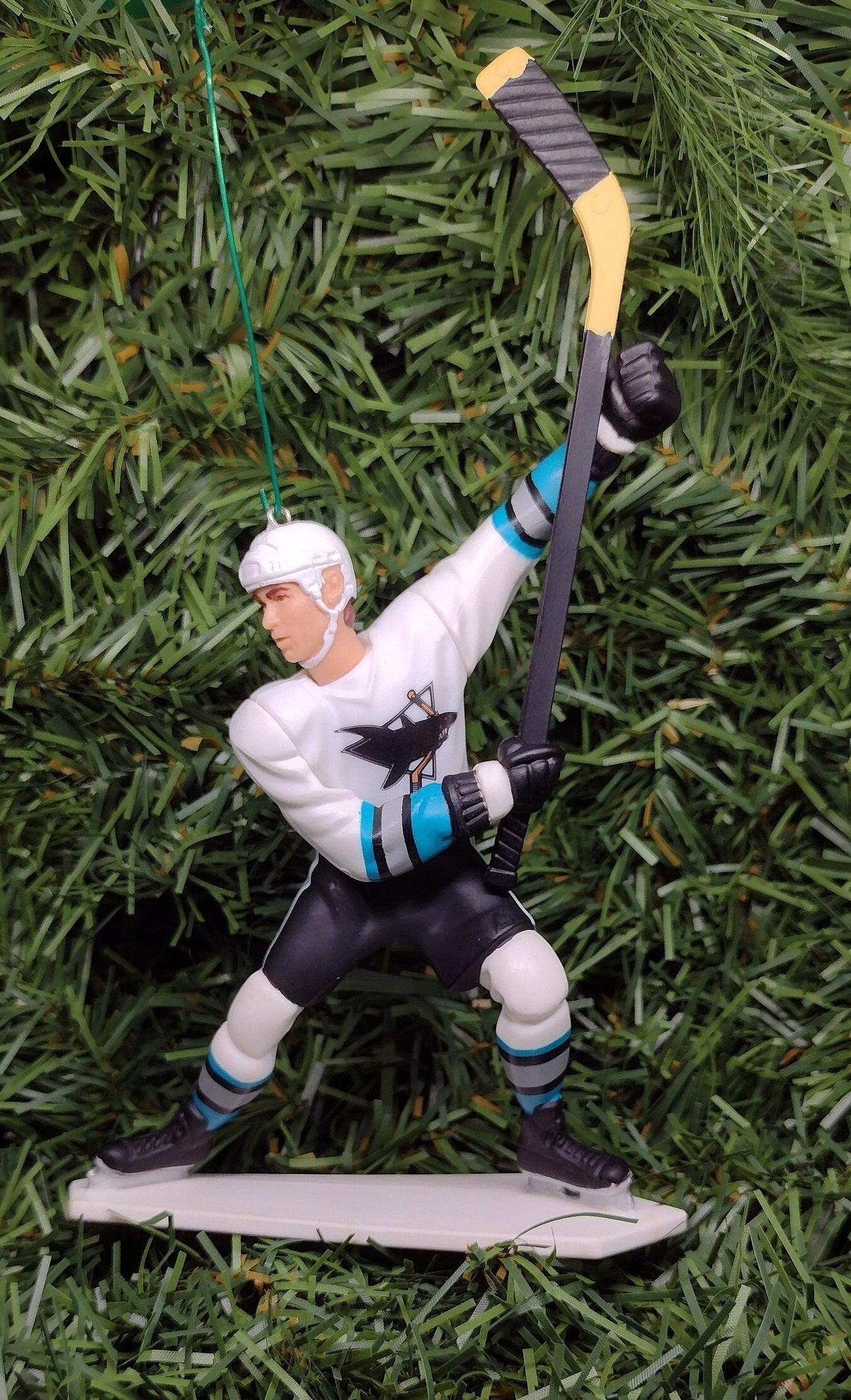 SAN JOSE SHARKS Ornaments Christmas tree decoration Arturs Irbe Sandis Ozolinsh nhl hockey