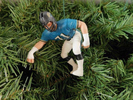 JACKSONVILLE JAGUARS Christmas tree ornaments Fred Taylor/Mark Brunell/Jimmy Smith xmas nfl football figure