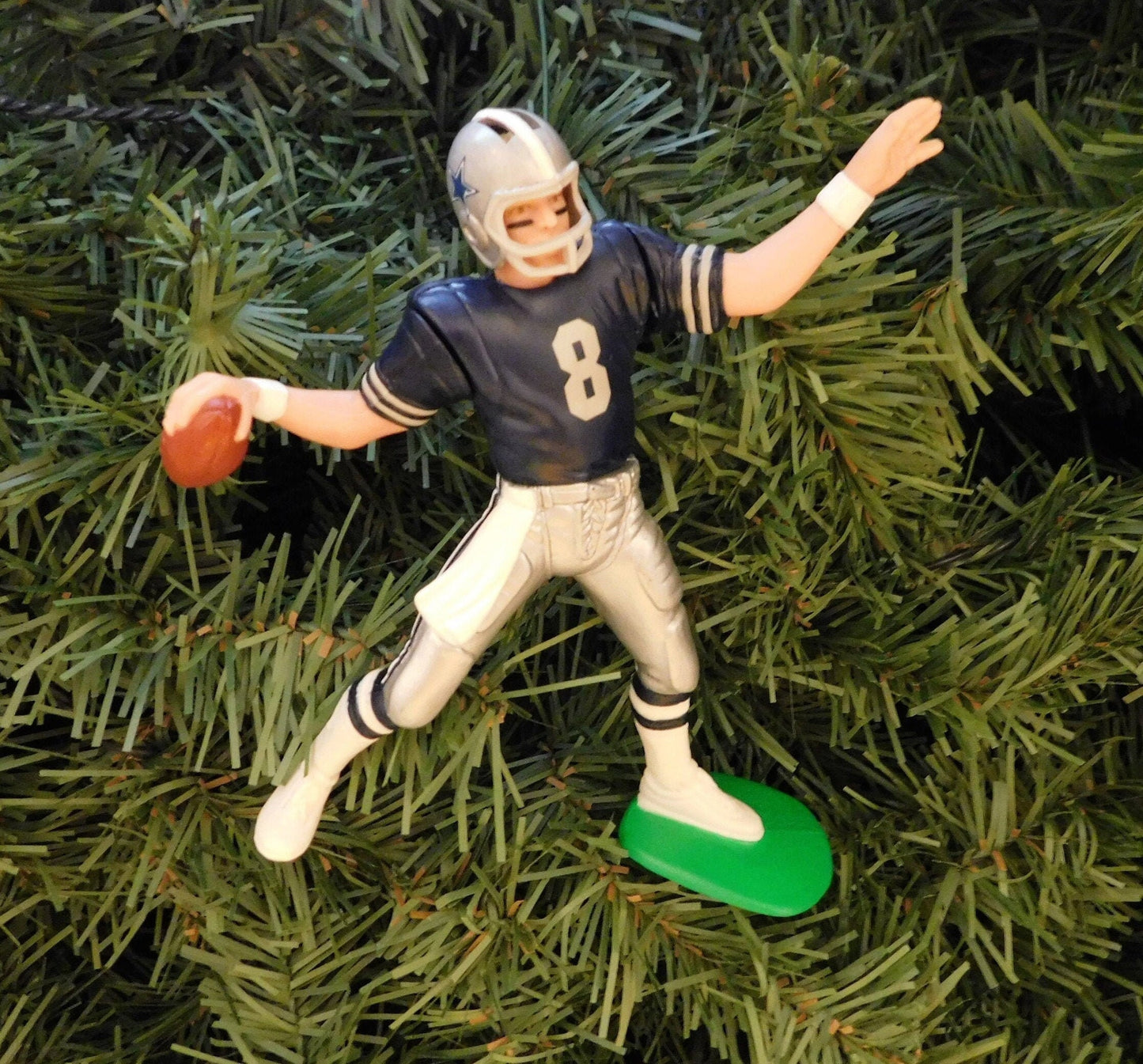 Troy Aikman DALLAS COWBOYS Christmas ornament xmas tree NFL football figure unique gift idea