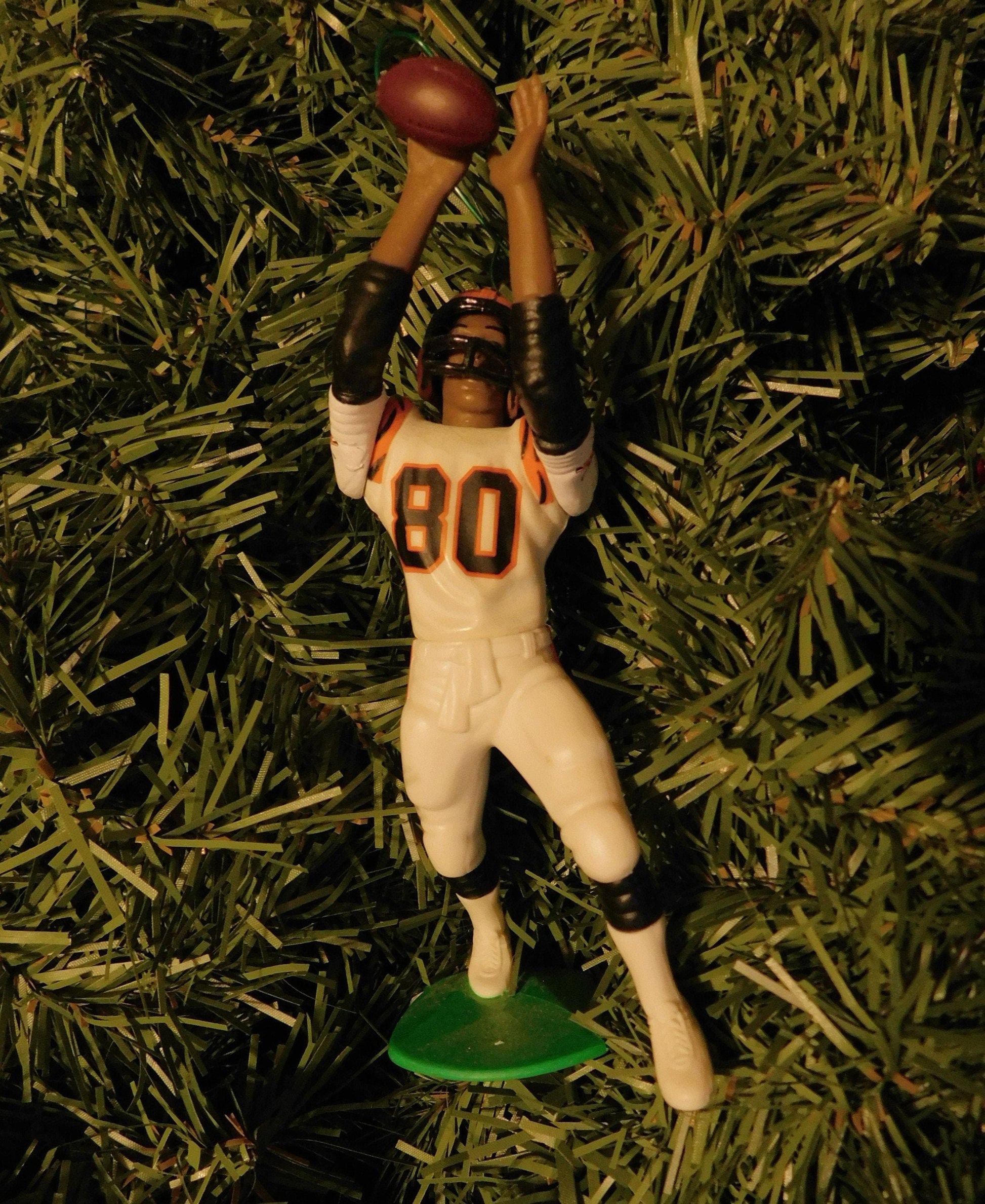 Cincinnati Bengals Ornament Christmas Gift Idea Anthony Munoz Carl Pickens Domata Peko Peter Warrick Pat McInally