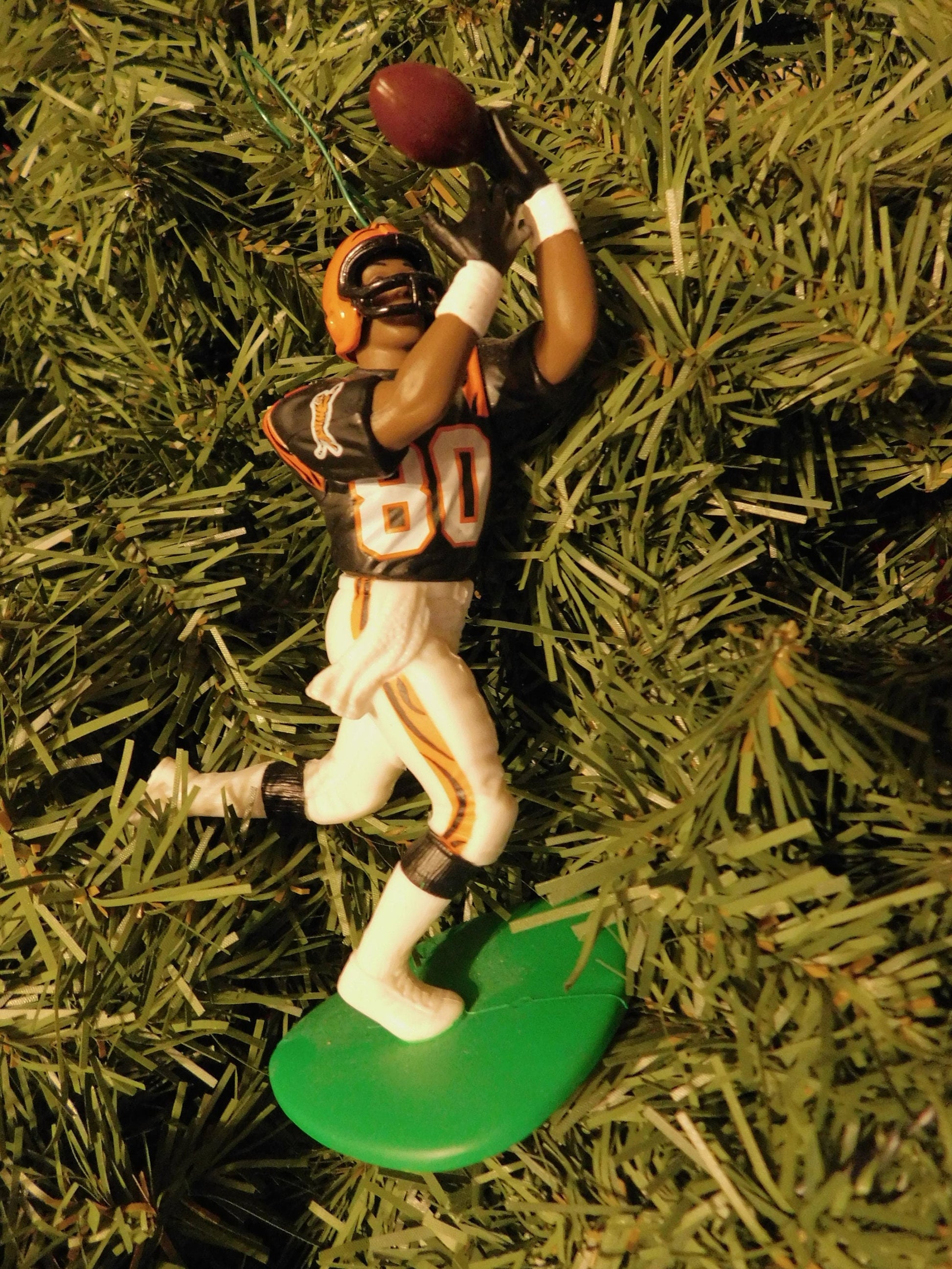 Cincinnati Bengals Ornament Christmas Gift Idea Anthony Munoz Carl Pickens Domata Peko Peter Warrick Pat McInally