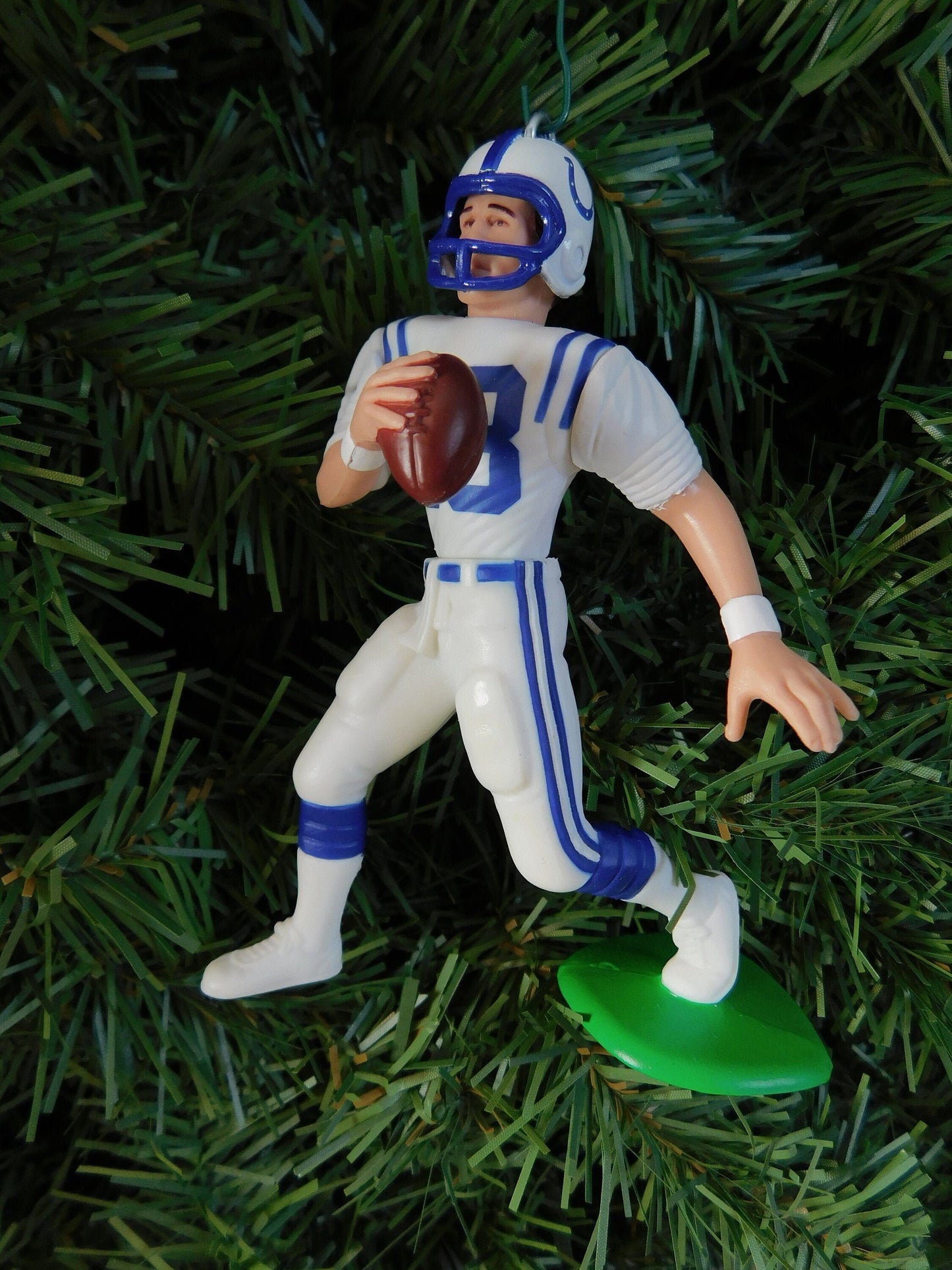 Peyton Manning INDIANAPOLIS COLTS Christmas tree ornament xmas NFL football figure unique gift idea