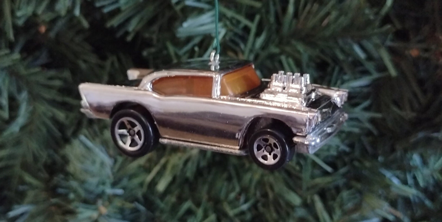 Chevy Bel Air 1957 Christmas tree ornament fun classic automotive gift for car enthusiast /man cave tree Chevrolet unique xmas