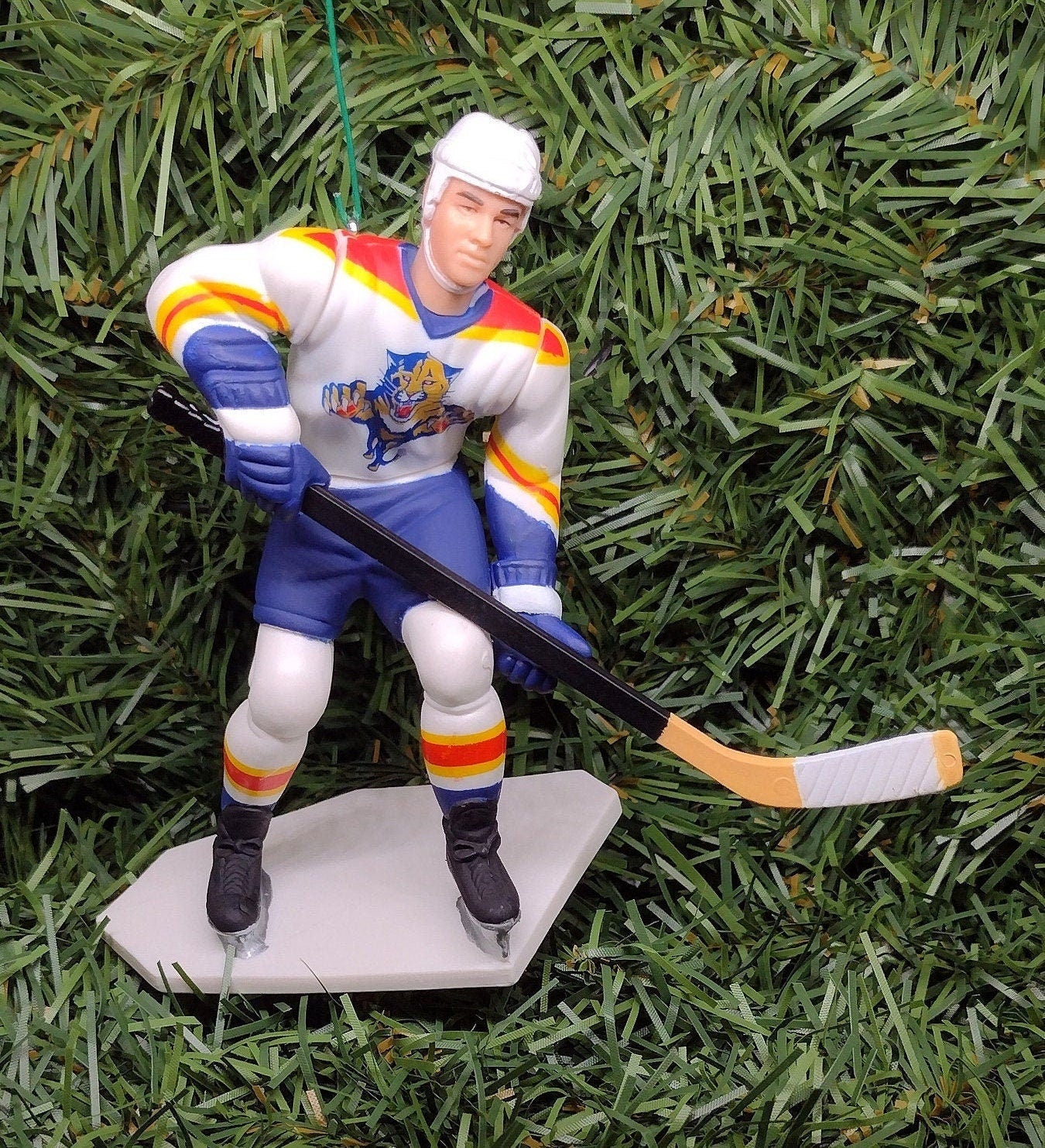 FLORIDA PANTHERS Ornament Christmas Tree Decoration Jon Vanbiesbrouck/Scott Mellanby/Kirk McLean xmas nhl hockey