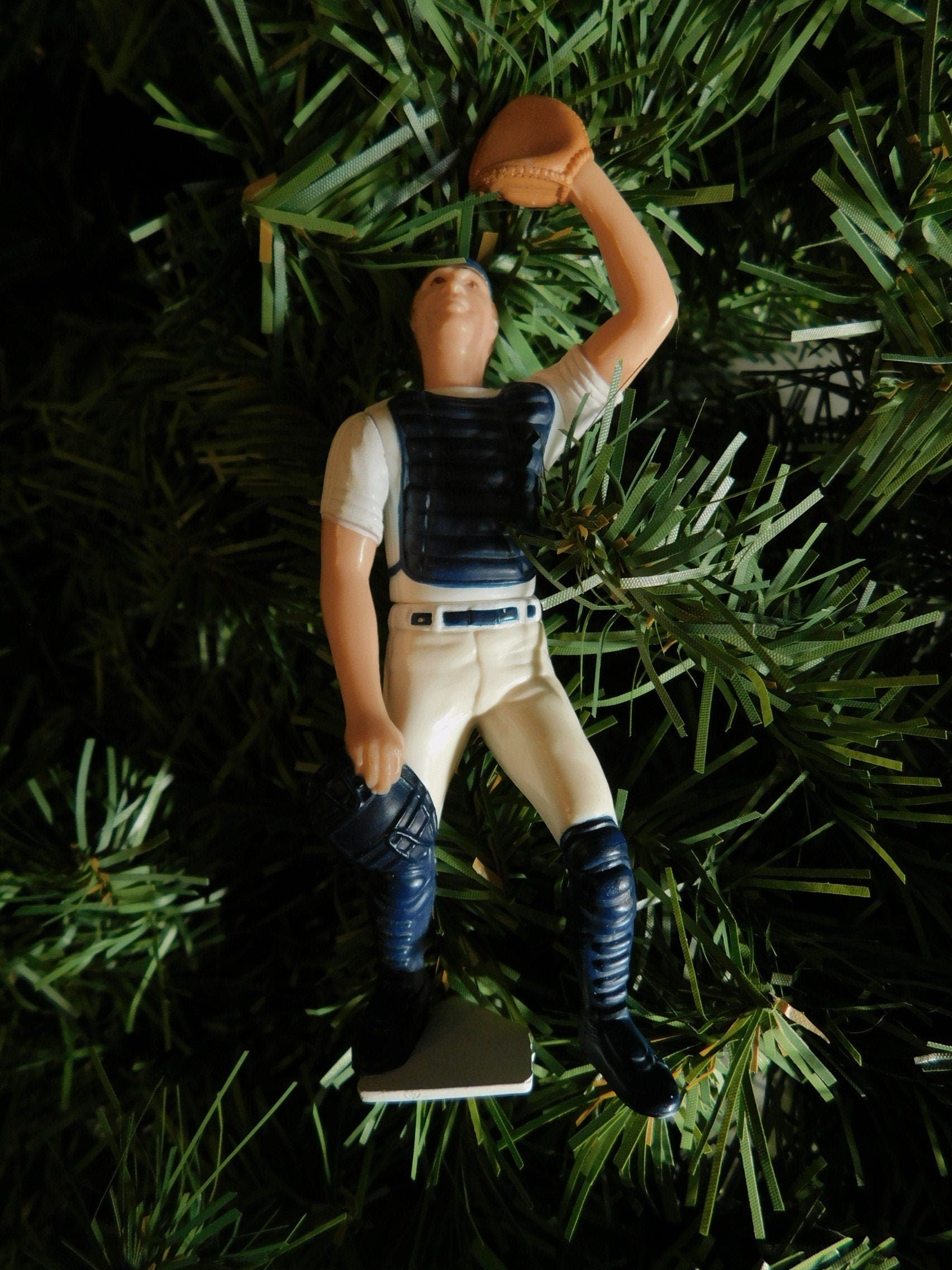 DETROIT TIGERS Christmas tree ornament Cecil Fielder/Matt Nokes/Mickey Tettleton mlb baseball xmas figure unique gift idea