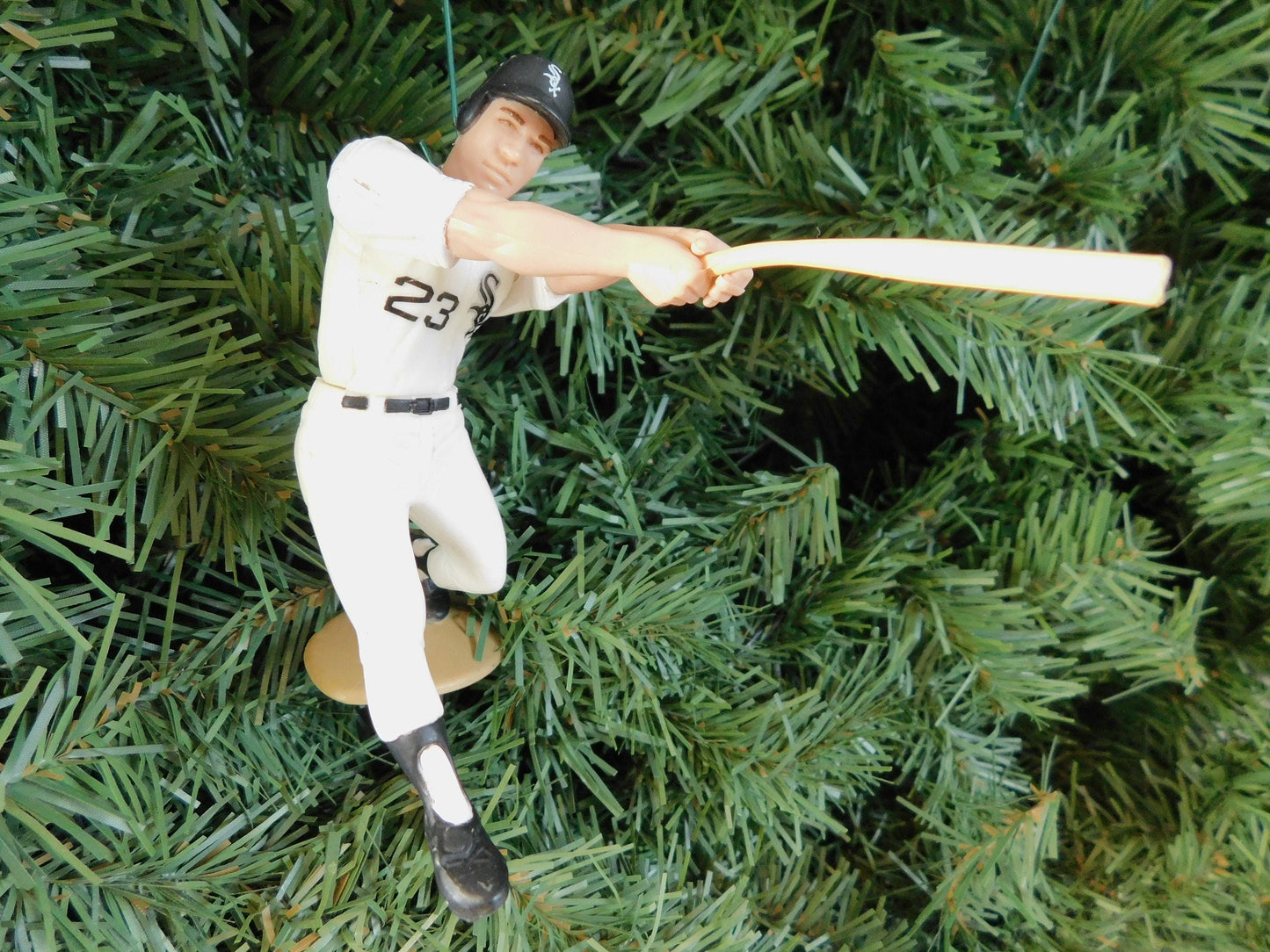 CHICAGO WHITE SOX Ornaments Magglio Ordonez/Jack Mcdowell/Carlton Fisk/Robin Ventura/Ozzie Guillen Christmas tree decoration