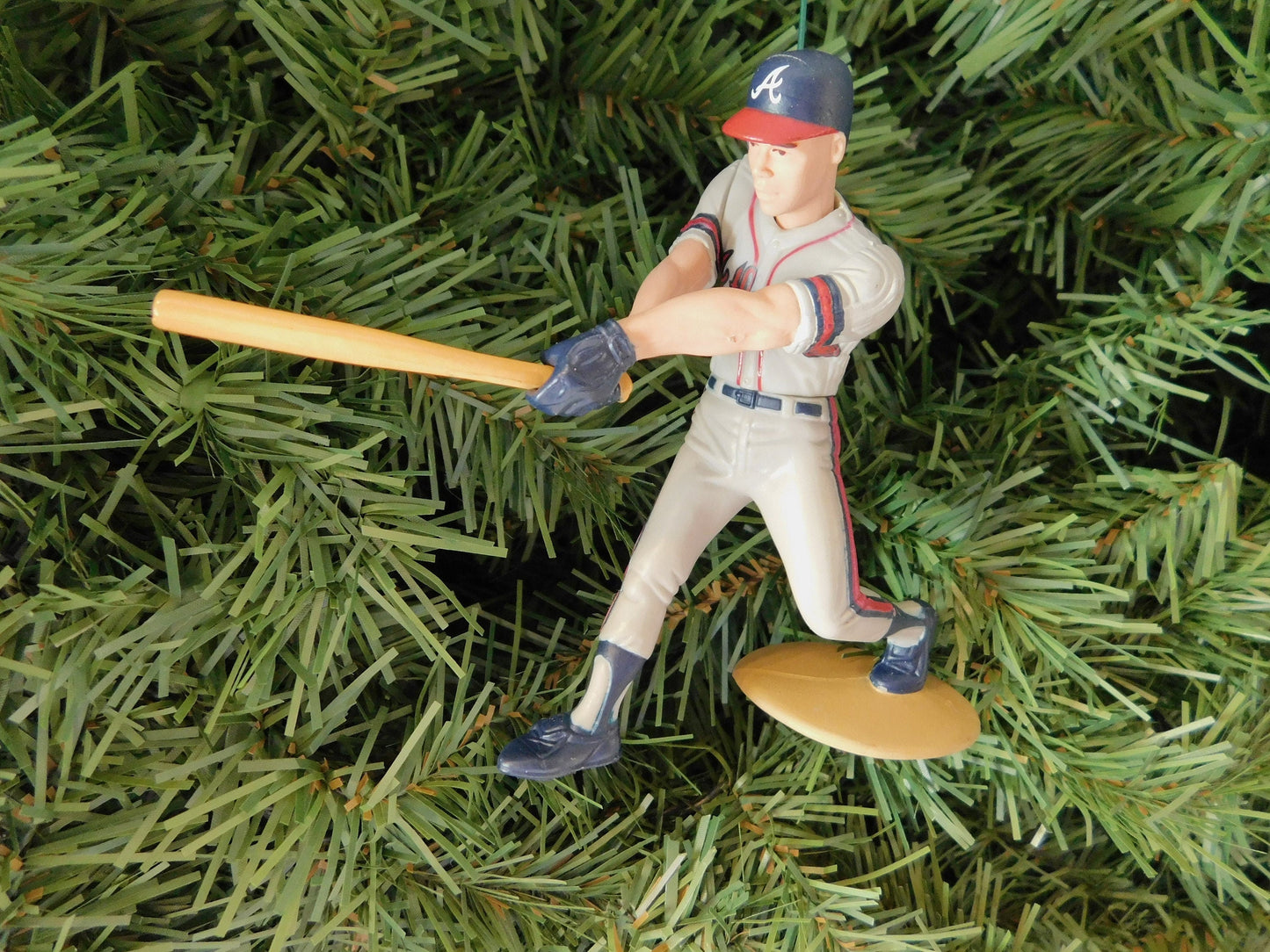 Chipper Jones ATLANTA BRAVES Ornament Christmas tree decoration MLB baseball xmas unique gift idea