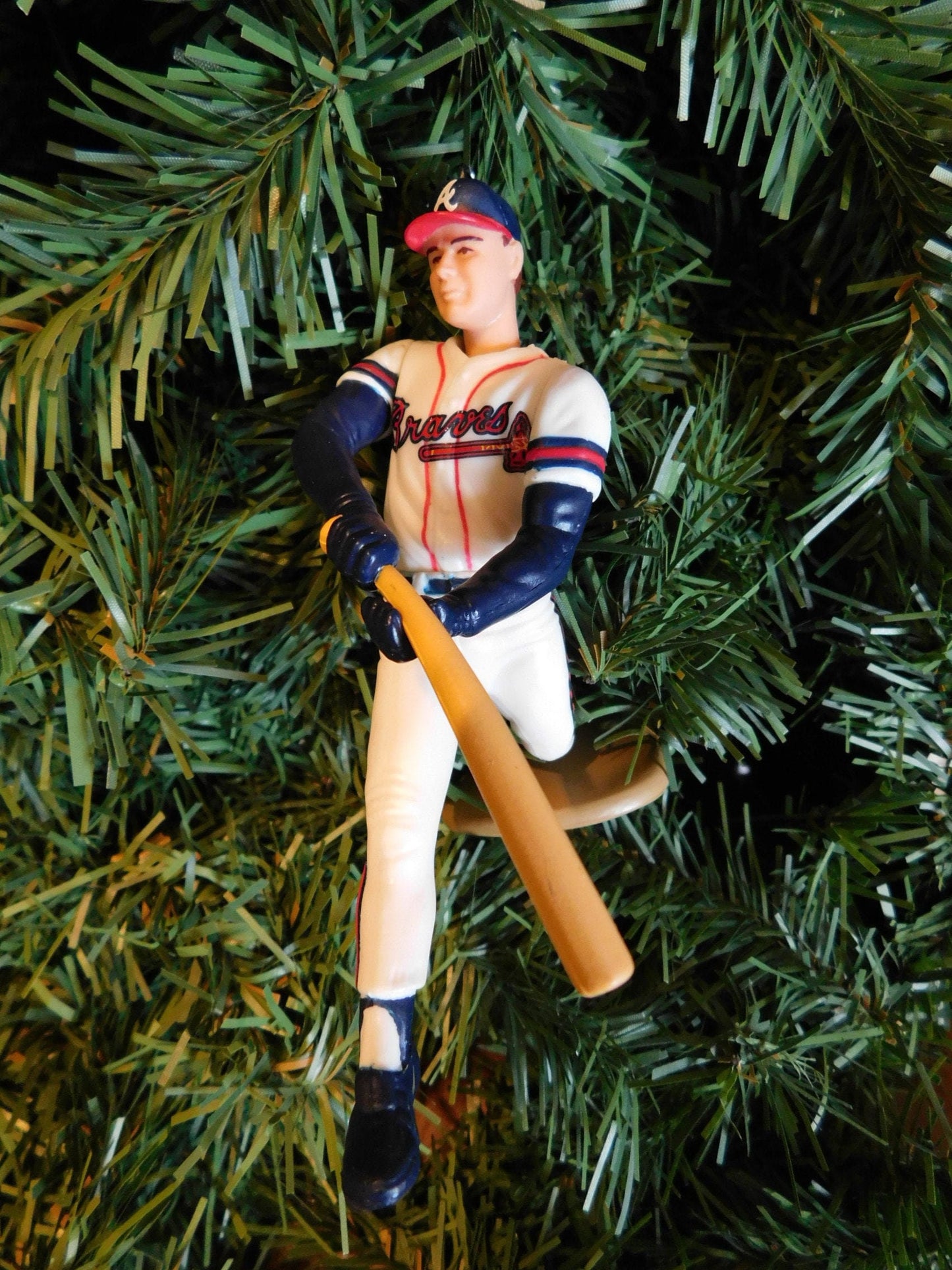 Chipper Jones ATLANTA BRAVES Ornament Christmas tree decoration MLB baseball xmas unique gift idea