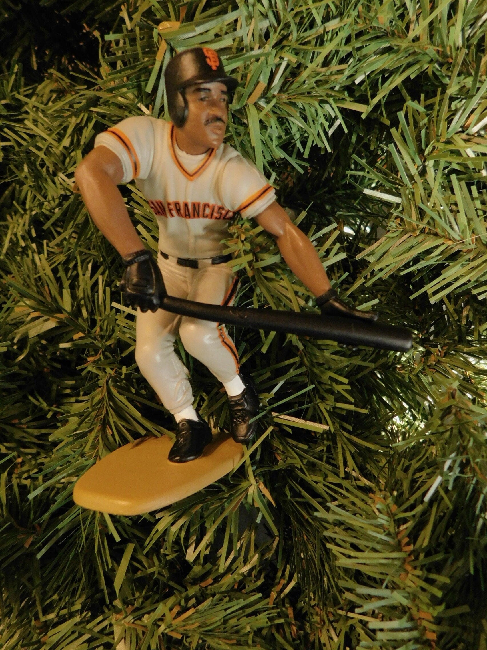 Barry Bonds SAN FRANCISCO GIANTS Christmas ornament mlb baseball xmas tree figure unique gift idea Giant ornament