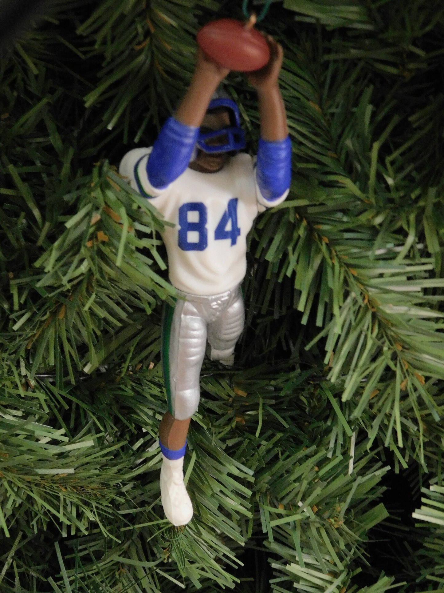 Ricky Watters/Joey Galloway/Rick Mirer SEATTLE SEAHAWKS Christmas tree ornament nfl football xmas figure unique gift idea