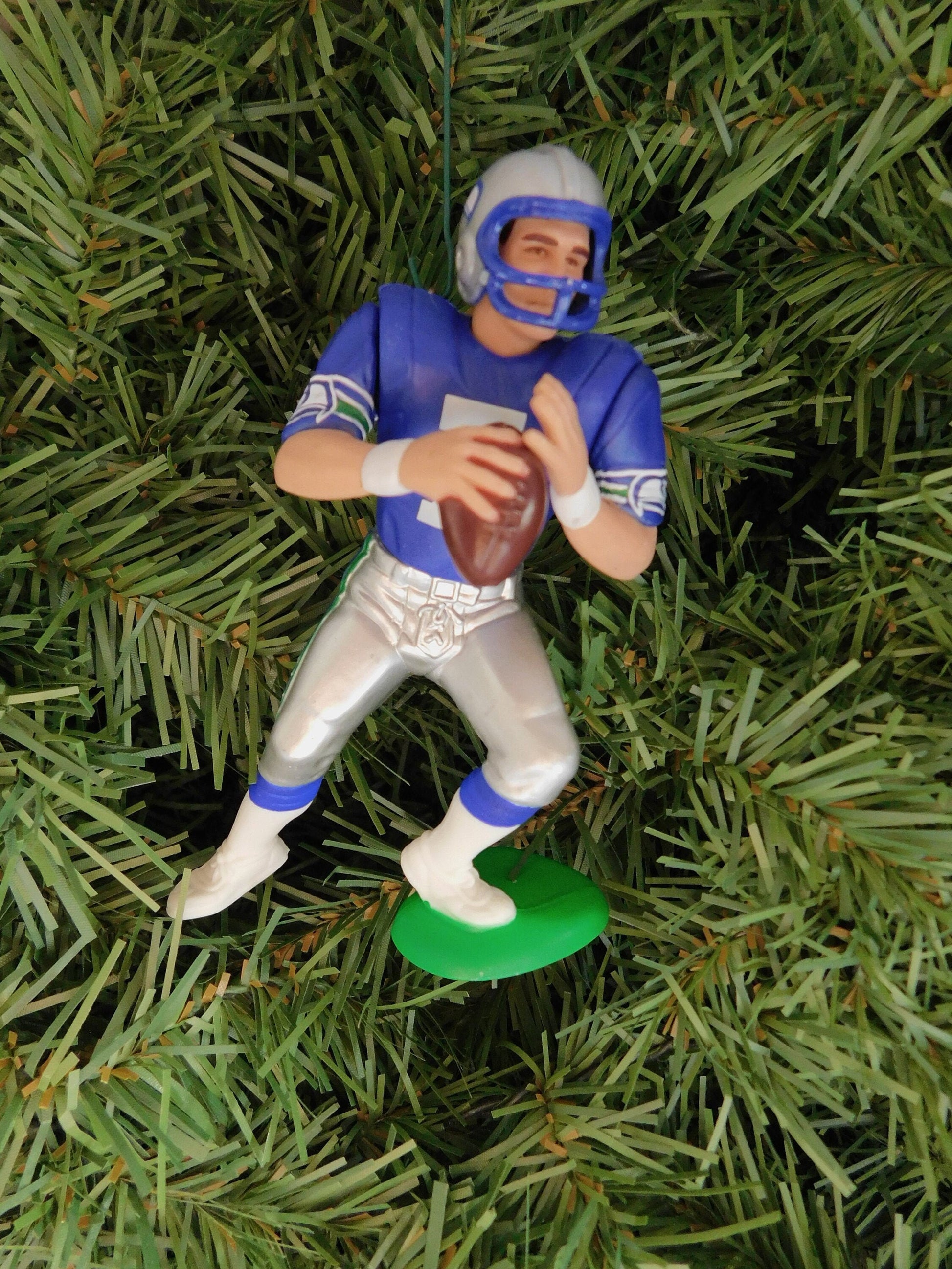 Ricky Watters/Joey Galloway/Rick Mirer SEATTLE SEAHAWKS Christmas tree ornament nfl football xmas figure unique gift idea