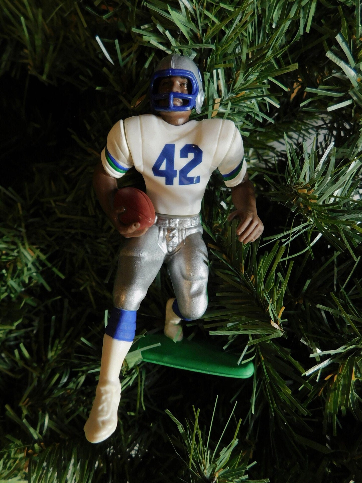 Ricky Watters/Joey Galloway/Rick Mirer SEATTLE SEAHAWKS Christmas tree ornament nfl football xmas figure unique gift idea