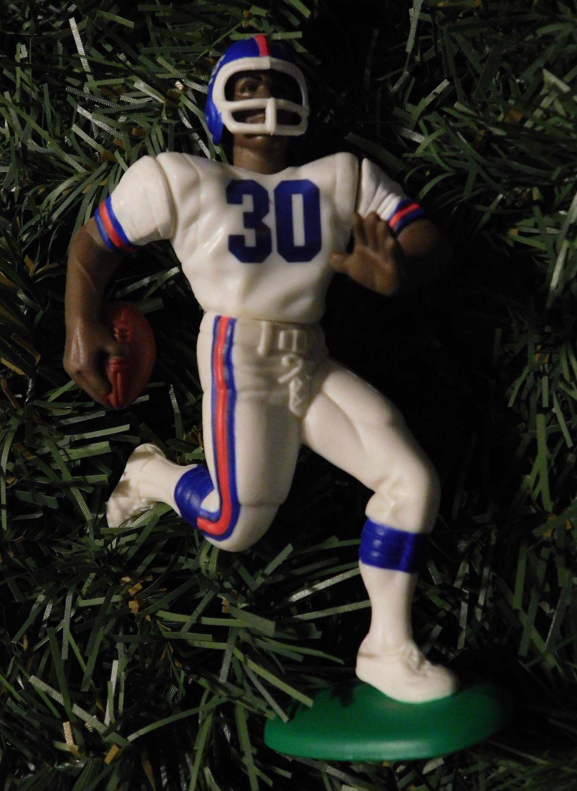 Choice of NEW YORK GIANTS Rodney Hampton/Lionel Manuel/Tyrone Wheatley Christmas Ornament xmas nfl football figure