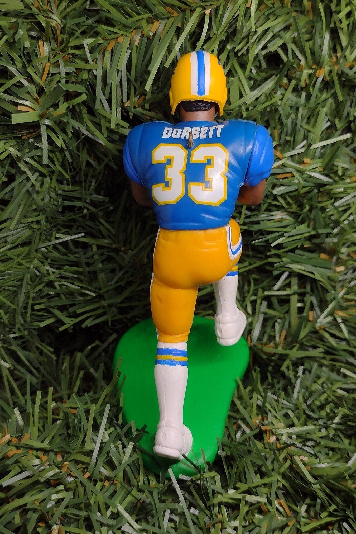 Tony Dorsett PITTSBURGH PANTHERS Christmas tree ornament xmas NCAA football figure unique gift idea stocking stuffer