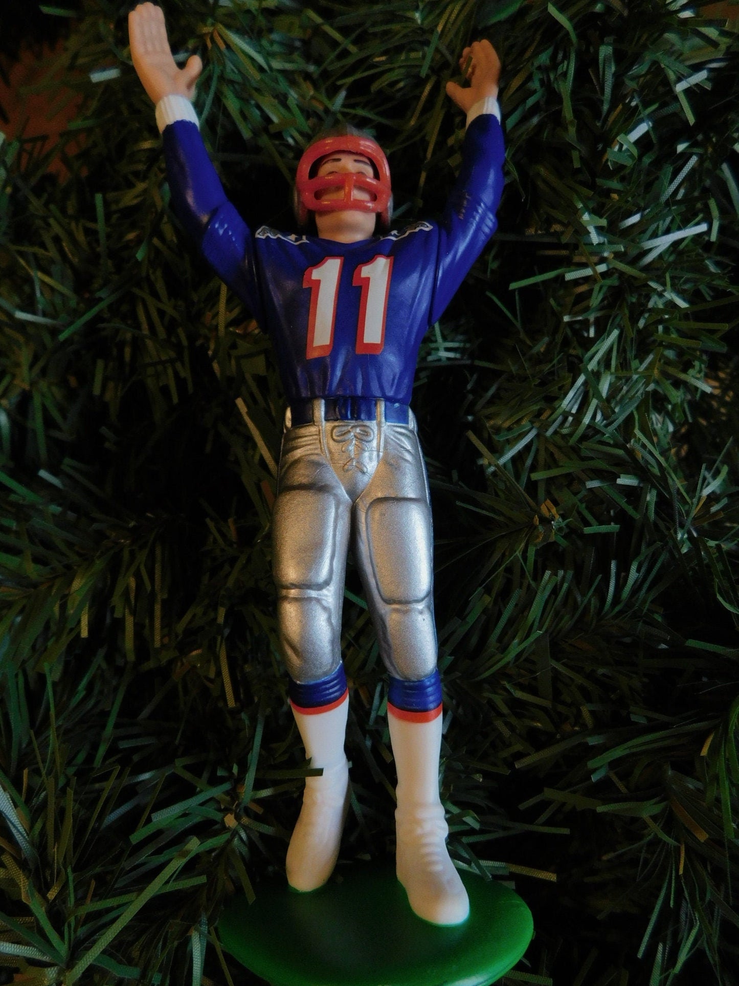 Drew Bledsoe NEW ENGLAND PATRIOTS Christmas tree Ornament xmas nfl football figure unique gift