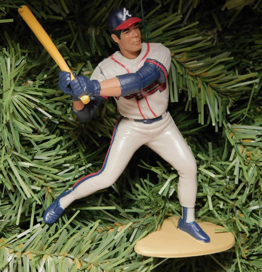 Andruw Jones ATLANTA BRAVES Christmas tree ornament baseball xmas figure