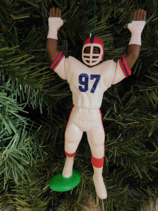 BUFFALO BILLS ornament Christmas tree decoration Cornelius Bennett xmas NFL football unique Xmas gift idea