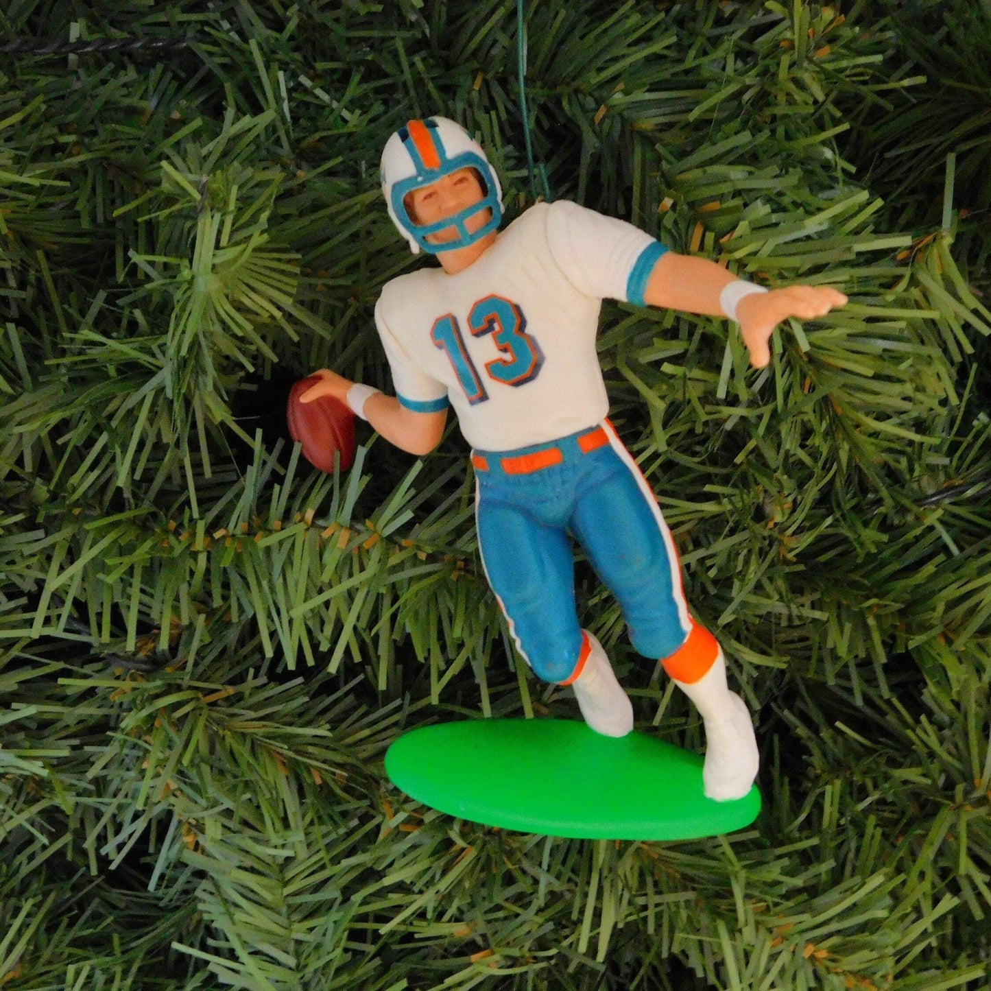 Dan Marino MIAMI DOLPHINS Christmas tree ornament xmas nfl football figure unique gift idea