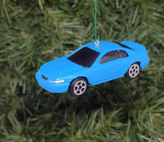 Ford Mustang Christmas ornament fun automotive gift idea for car enthusiast /man cave unique xmas tree