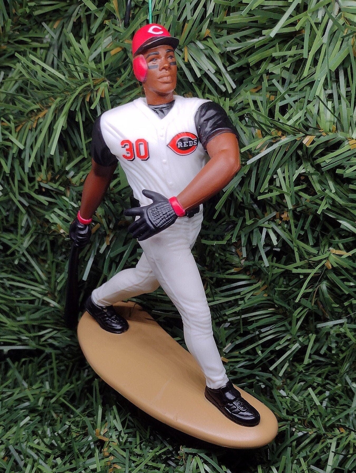 Ken Griffey Jr CINCINNATI REDS ornament Christmas tree decoration unique Xmas gift idea MLB baseball