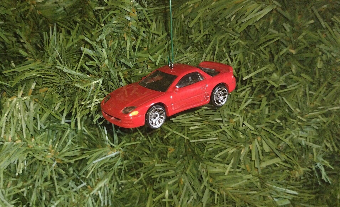 Mitsubishi 3000GT Christmas Ornament Fun Gift Idea for Car Enthusiast or Man Cave Unique Xmas Tree Decoration