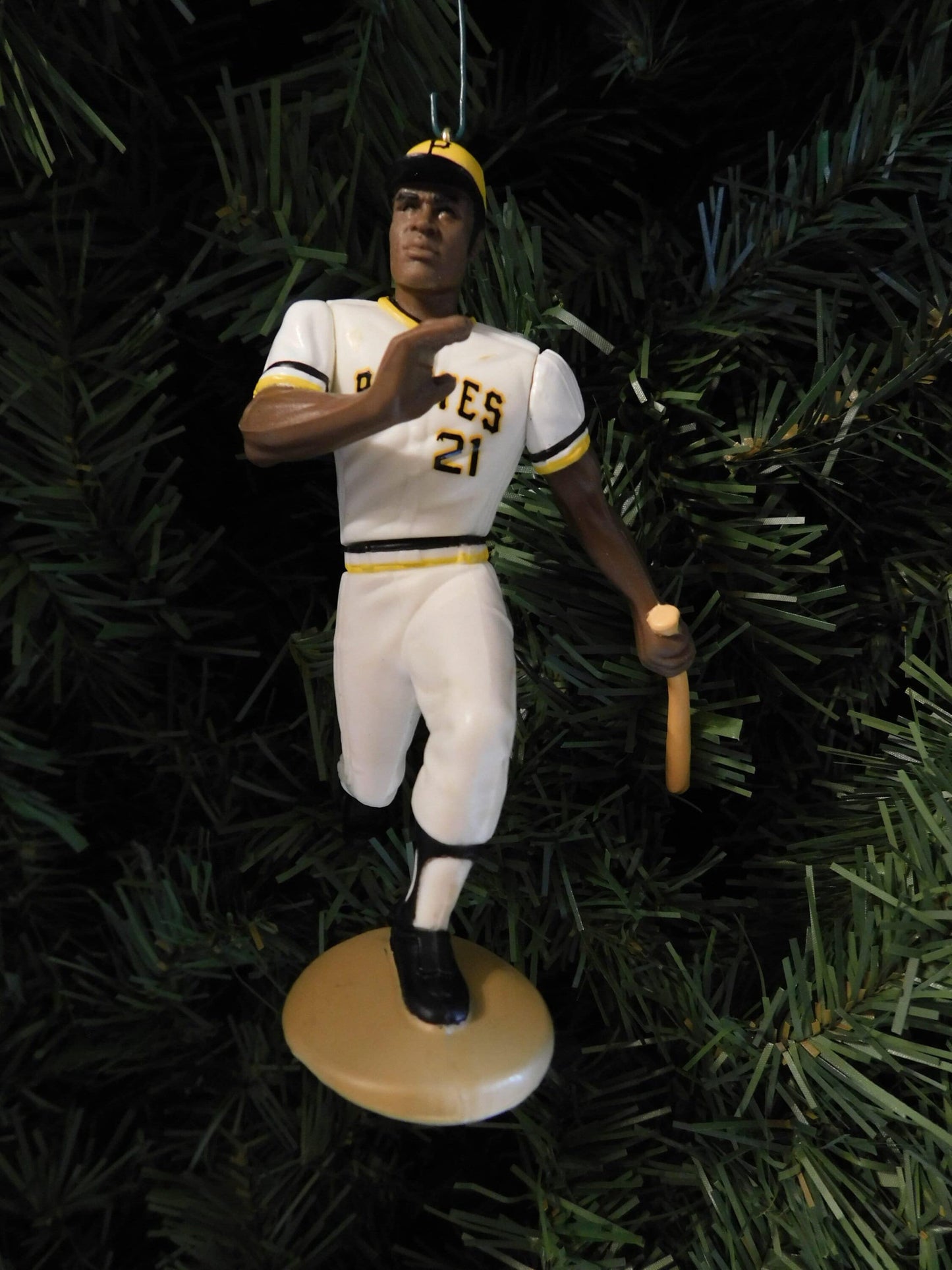 Roberto Clemente Pittsburgh Pirates Ornament Christmas Gift Idea MLB Baseball Figure Unique Xmas Tree Decoration