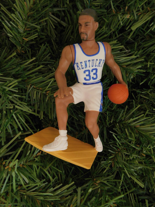 KENTUCKY WILDCATS ornament Christmas tree decoration Ron Mercer unique Xmas gift idea NCAA basketball figure