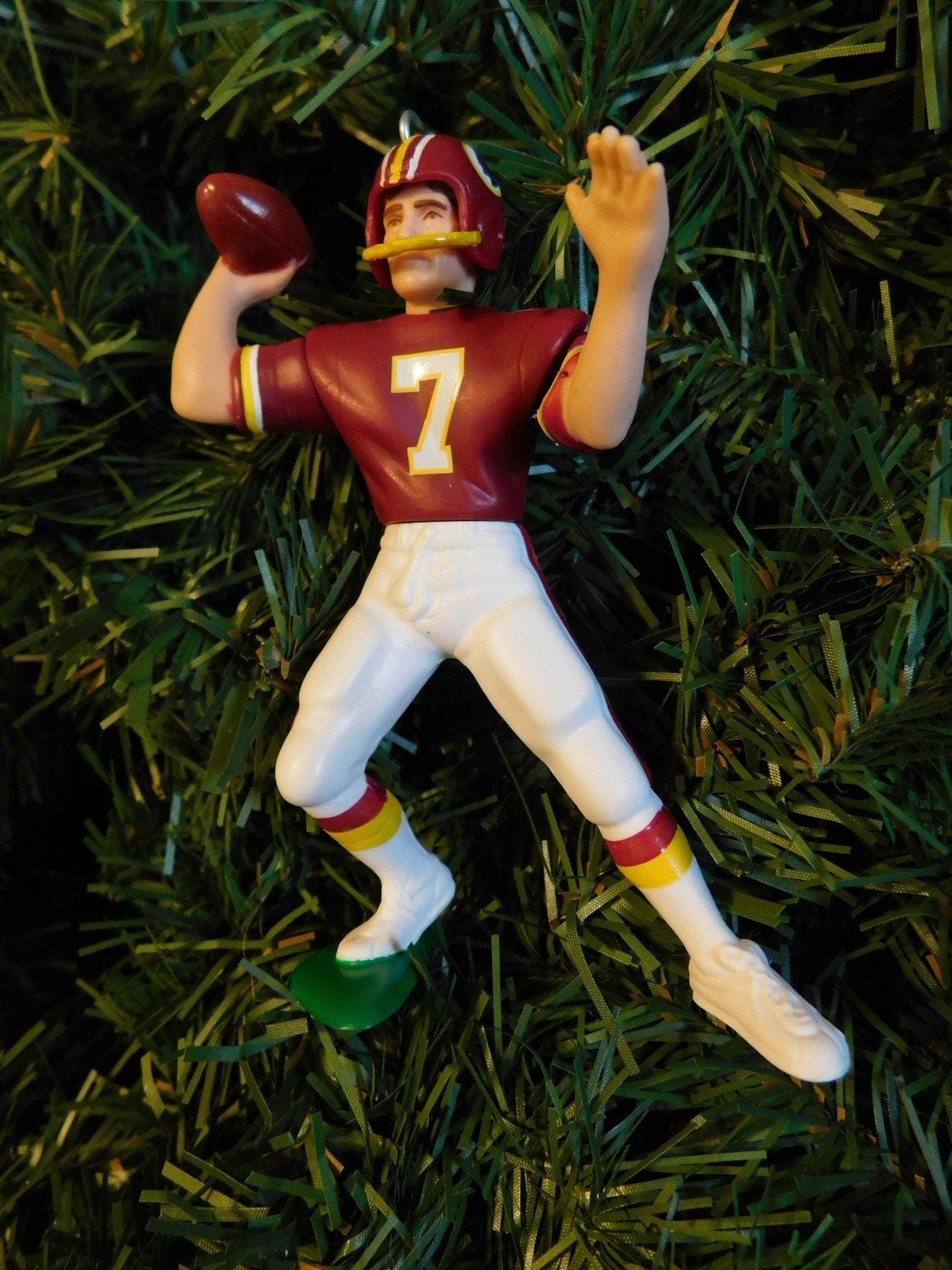 WASHINGTON COMMANDERS Ornaments Joe Theisman/Robert Griffin/Shuler/Frerotte Christmas tree decoration unique gift Super Bowl XVII