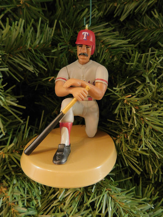 TEXAS RANGERS ornaments MLB baseball Christmas gift Juan Gonzalez/Jose Canseco/Kevin Brown unique Xmas tree decoration