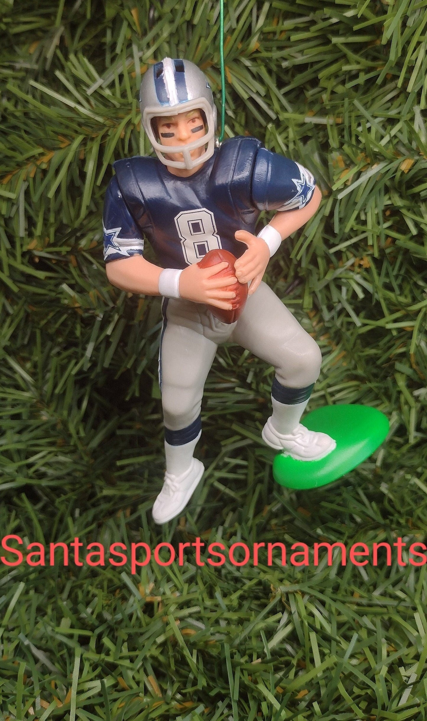 Troy Aikman DALLAS COWBOYS Christmas ornament xmas tree NFL football figure unique gift idea