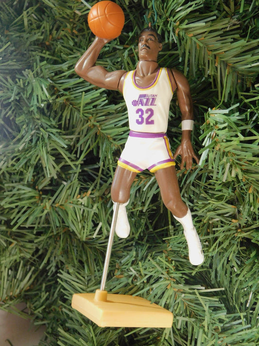 UTAH JAZZ ornaments Karl Malone/John Stockton Christmas tree decoration unique Xmas gift idea NBA basketball figure