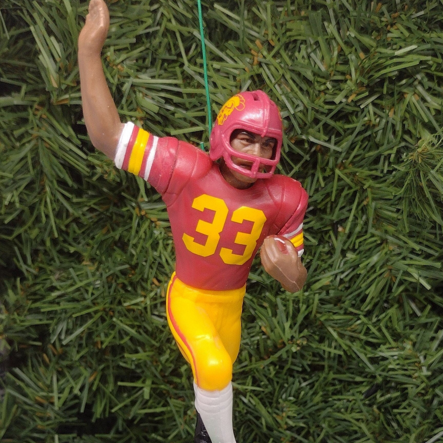 USC TROJANS Christmas ornament Marcus Allen xmas NCAA football unique gift idea University of Southern California