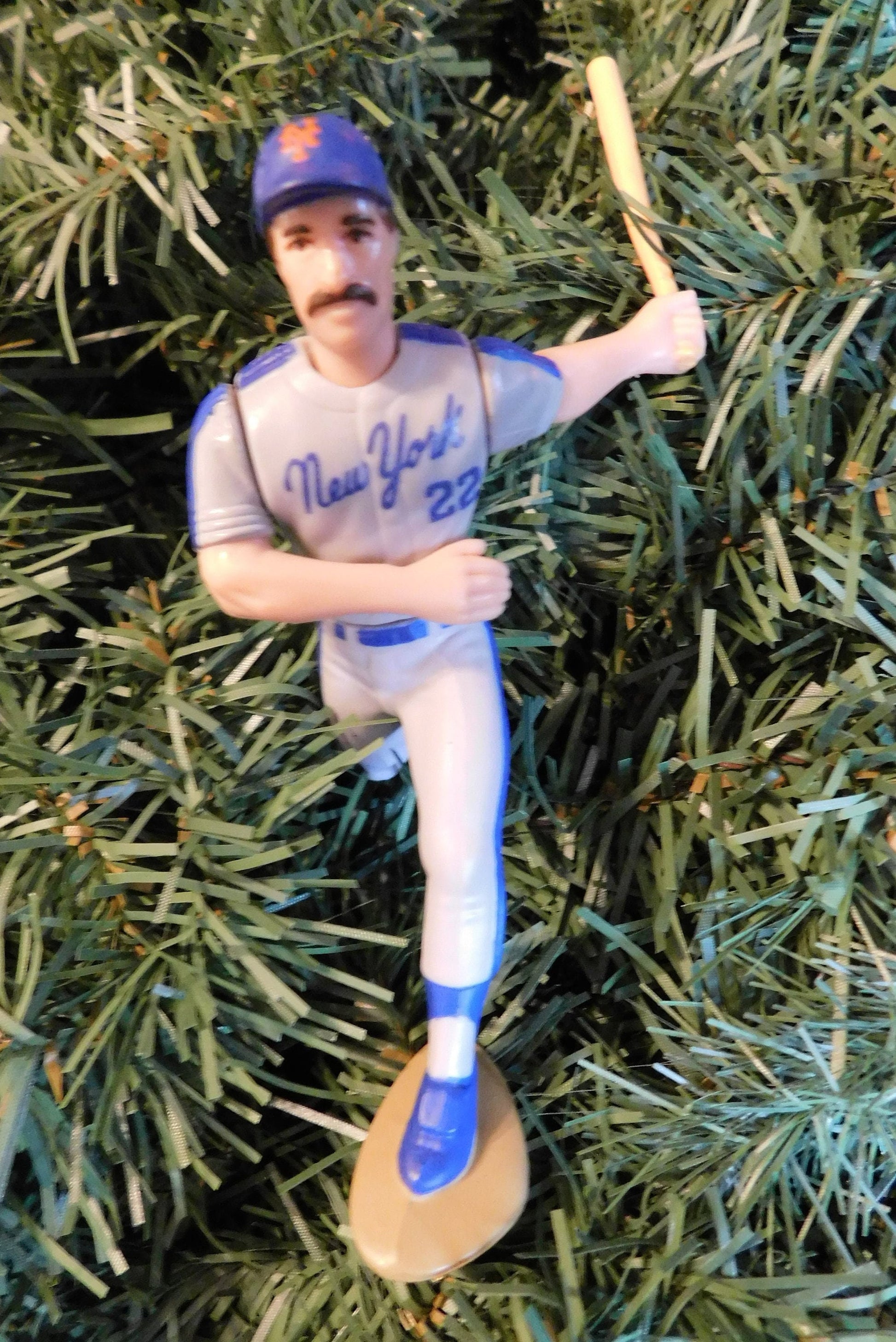 NEW YORK METS Christmas ornaments Howard Johnson/Lenny Dykstra/Gregg Jefferies/Edgardo Alfonzo/Tom Seaver xmas tree figure unique gift