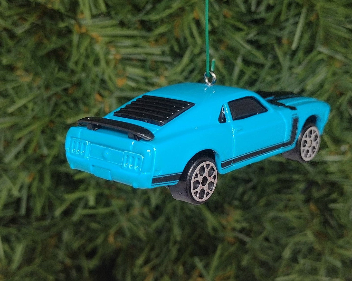 Ford Mustang Ornament 1970 Boss 302 Christmas Tree Decoration fun automotive gift for car enthusiast /man cave tree unique xmas idea