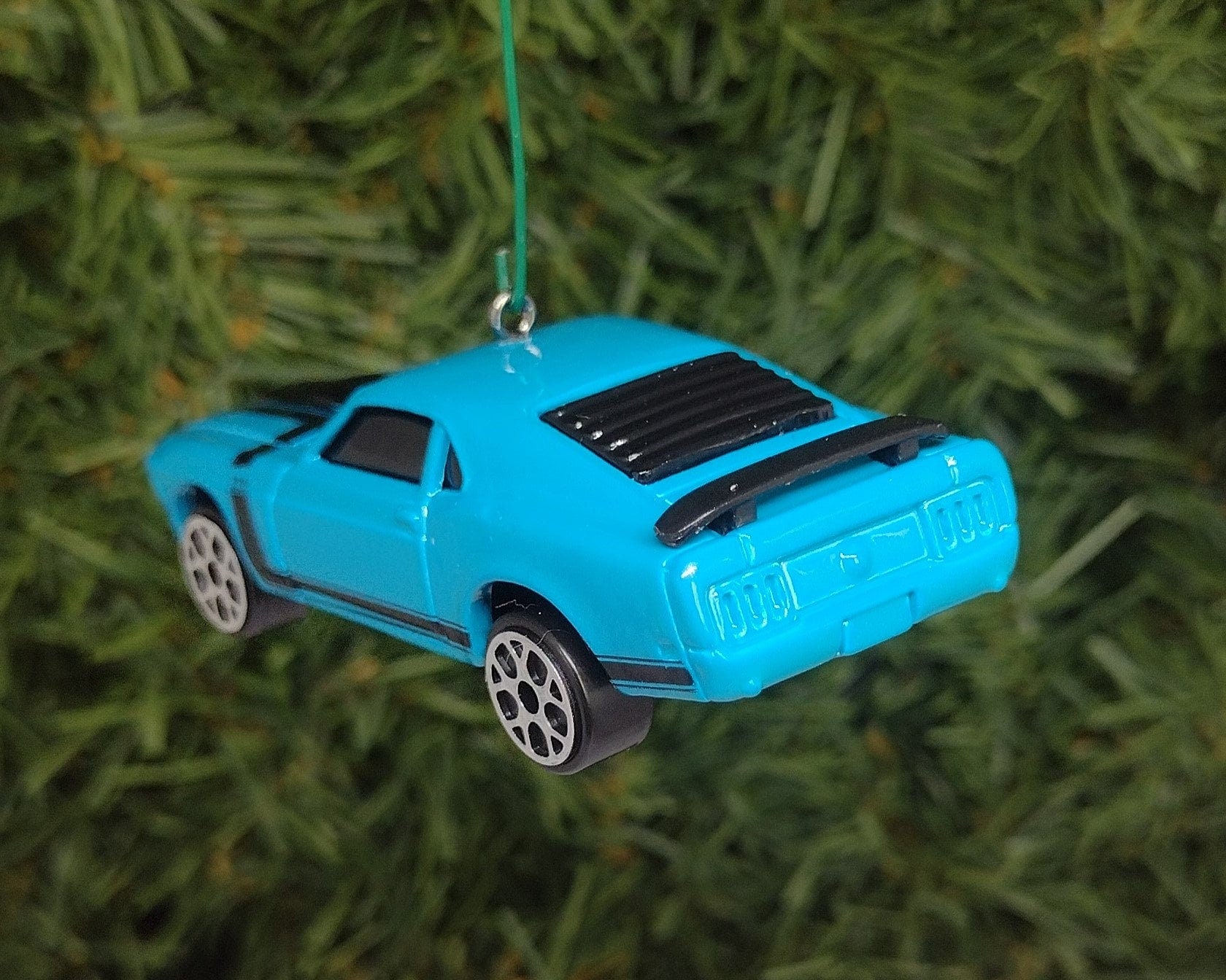 Ford Mustang Ornament 1970 Boss 302 Christmas Tree Decoration fun automotive gift for car enthusiast /man cave tree unique xmas idea