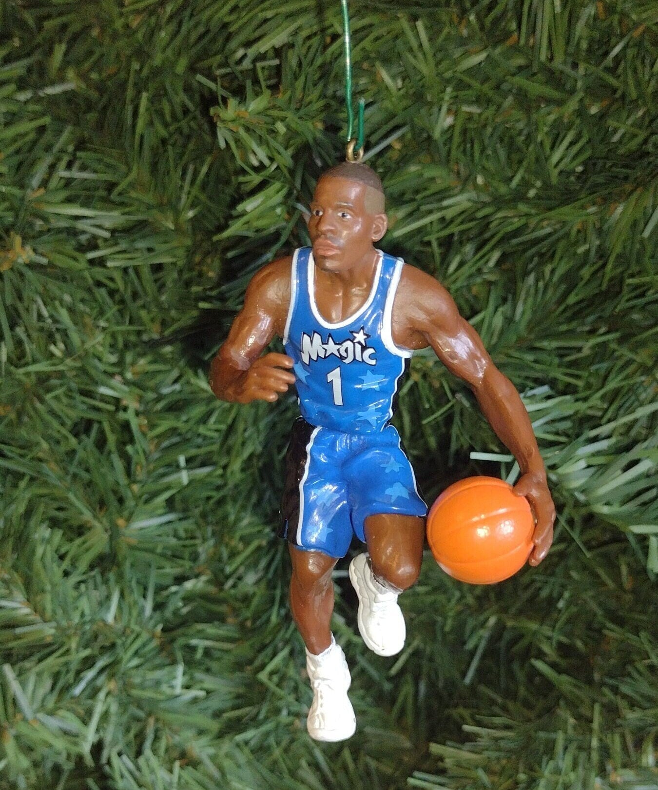 ORLANDO MAGIC Christmas ornaments Anfernee &quot;Penny&quot; Hardaway / Horace Grant xmas tree decoration NBA basketball figure unique gift