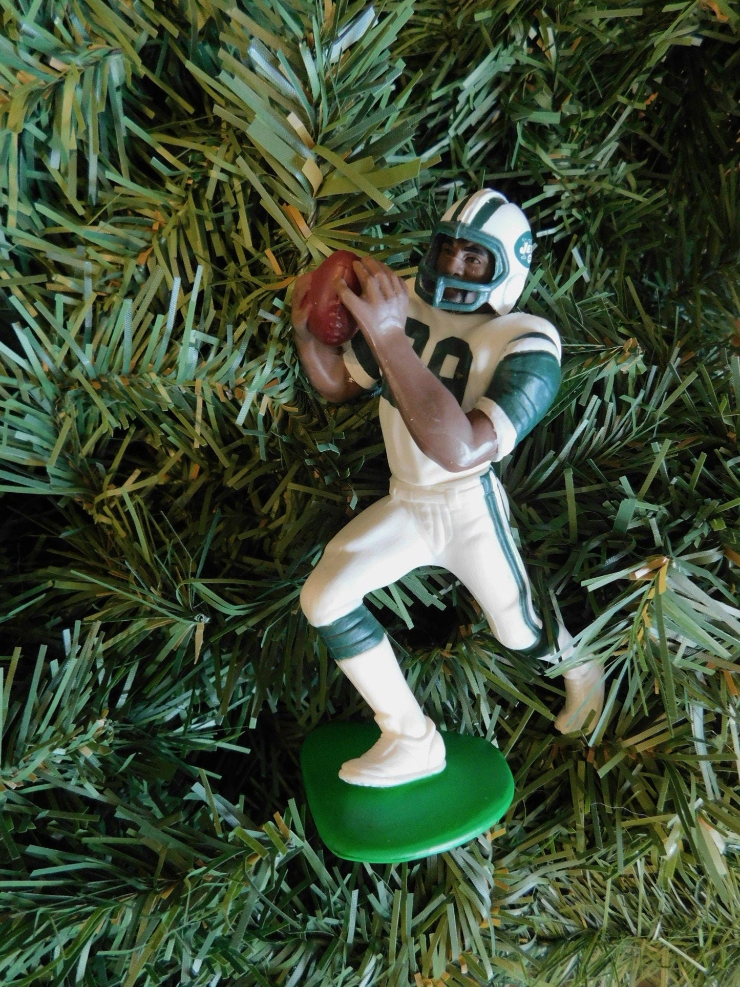 NEW YORK JETS Christmas ornament Joe Namath/Don Maynard/Freeman McNeil/Mickey Shuler/Al Toon nfl football xmas figure unique gift